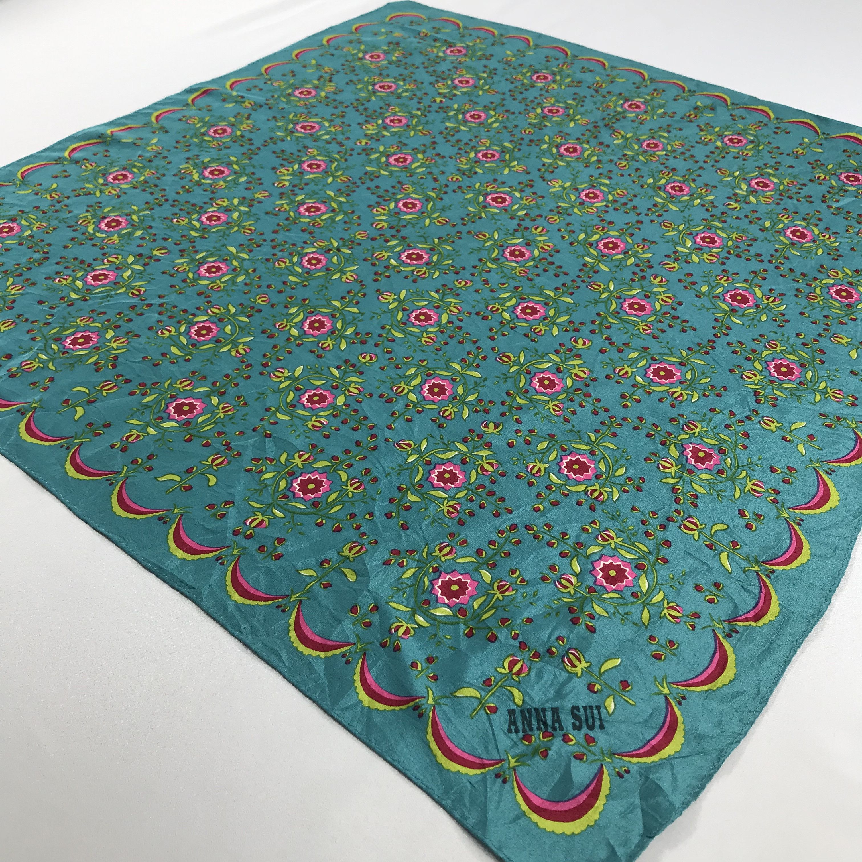 Anna Sui Anna Sui Bandana / Handkerchief / Neckerchief - S2451 Size ONE SIZE - 4 Thumbnail