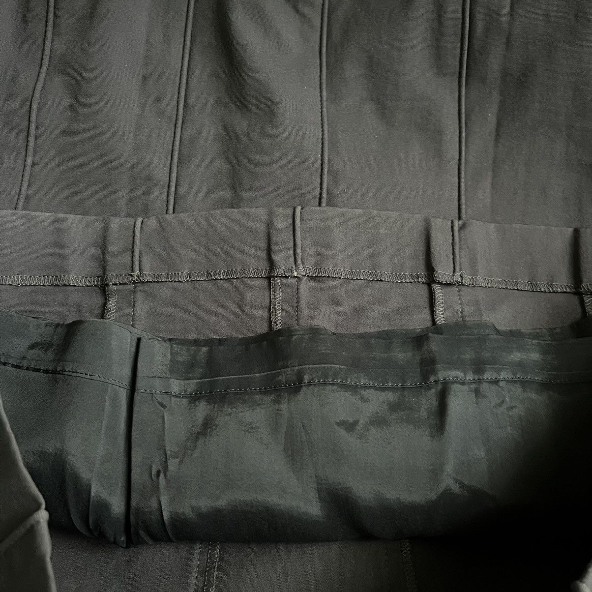 Burberry × Burberry Prorsum Roberto Menichetti SS01 Panelled Knee Length Skirt Size 27" / US 4 / IT 40 - 7 Thumbnail