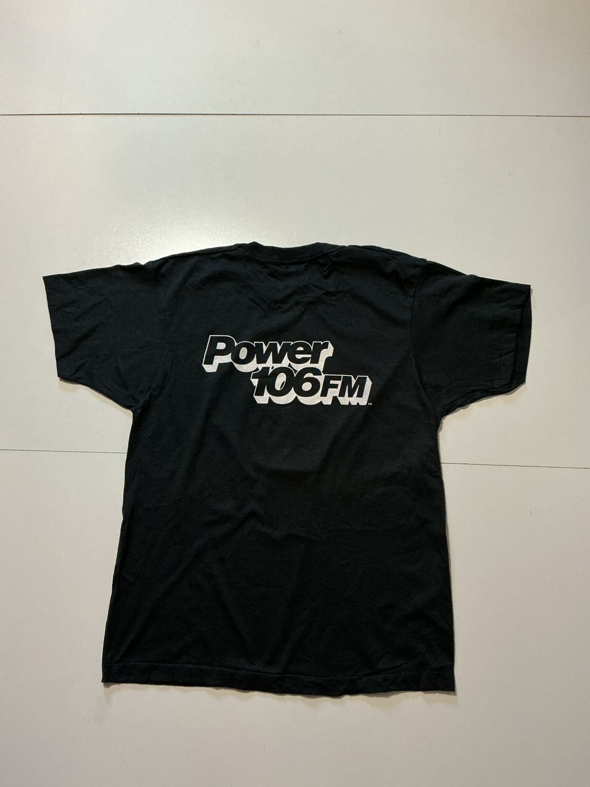 Vintage Vintage 90s 106FM KPWR After Hours Single Stitch T-Shirt Size US L / EU 52-54 / 3 - 2 Thumbnail