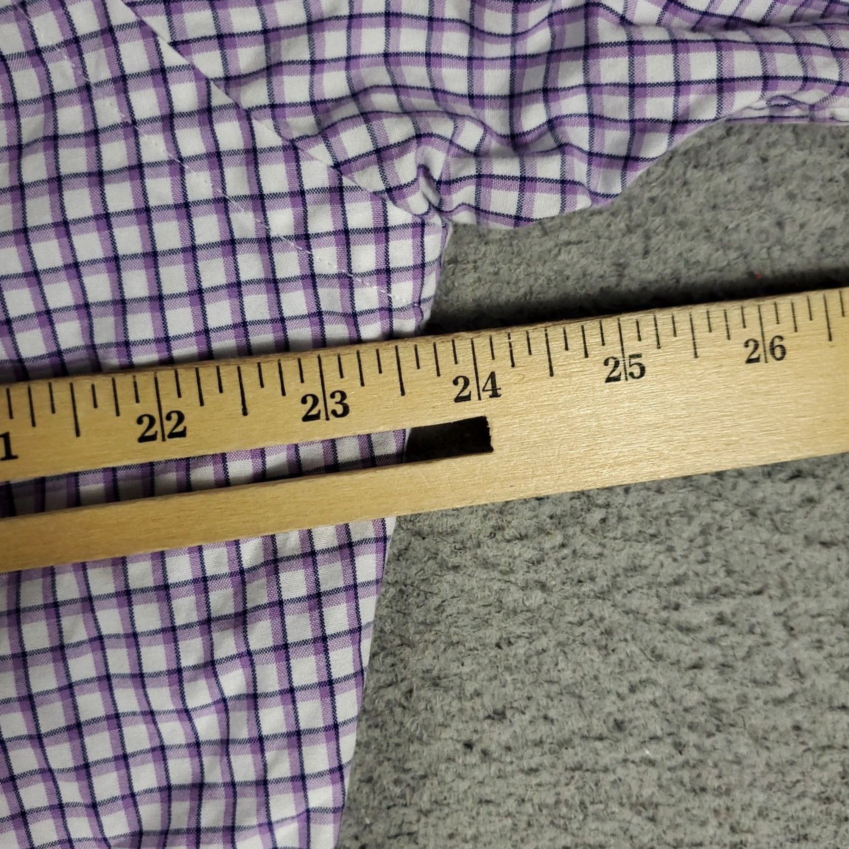 Ralph Lauren Ralph Lauren Shirt Mens 16 Purple Pony Dress Button Up Long Sleeve Size 42R - 6 Thumbnail