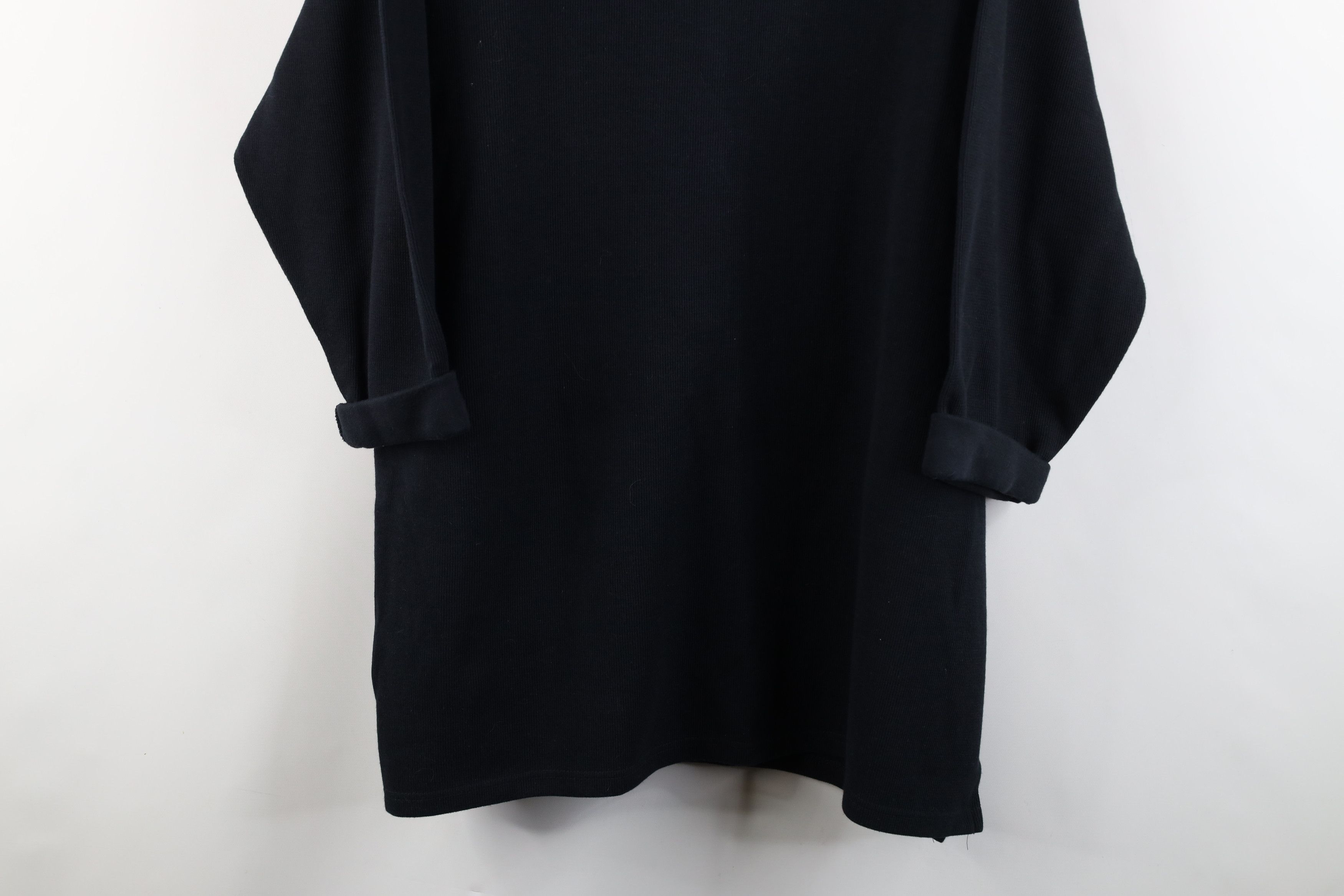 Express × Vintage Vintage 90s Express Thermal Ribbed Knit Turtleneck T-Shirt Size M / US 6-8 / IT 42-44 - 3 Thumbnail