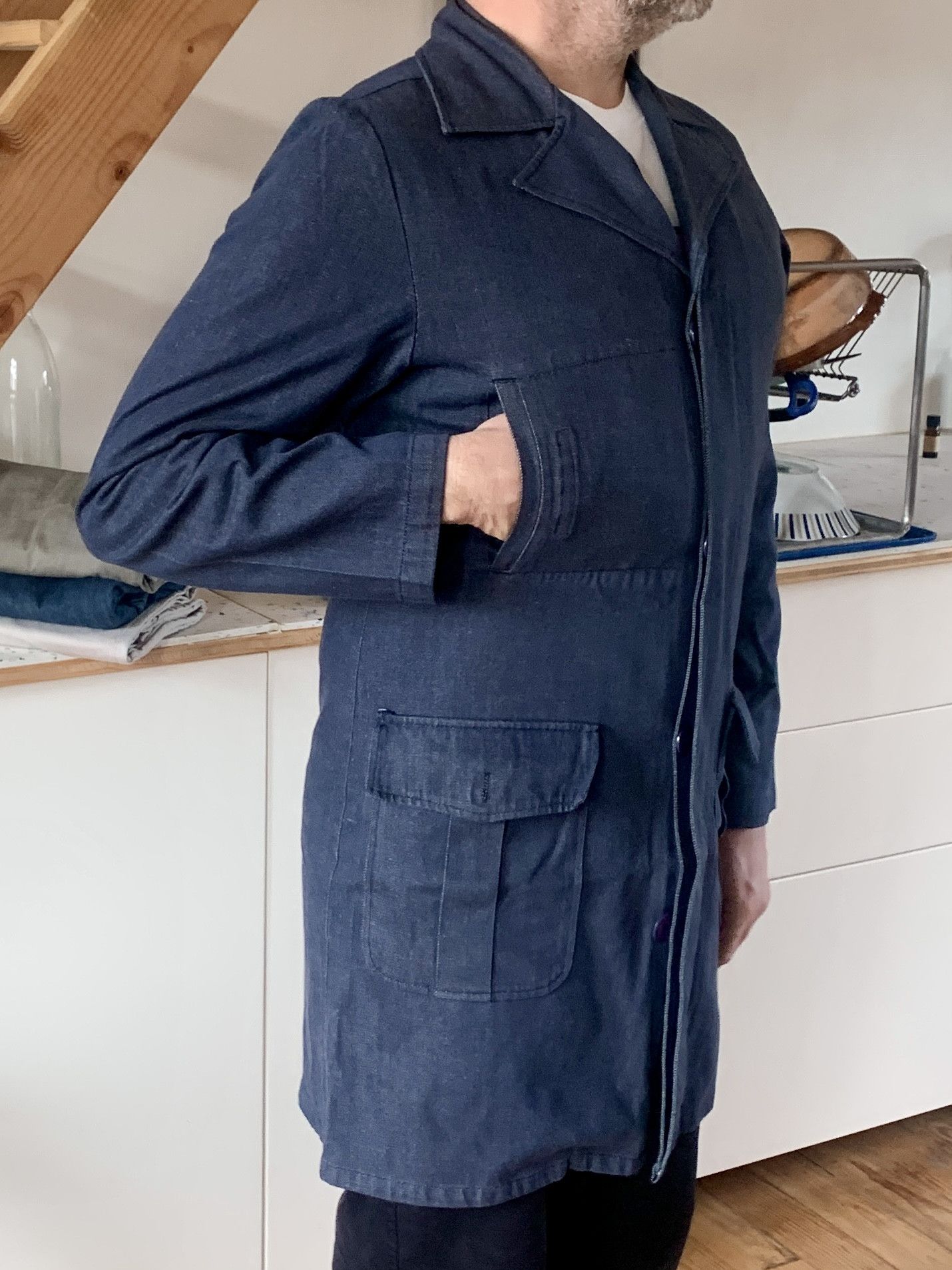 G-Star G-star denim long trenchcoat Size US L / EU 52-54 / 3 - 10 Thumbnail