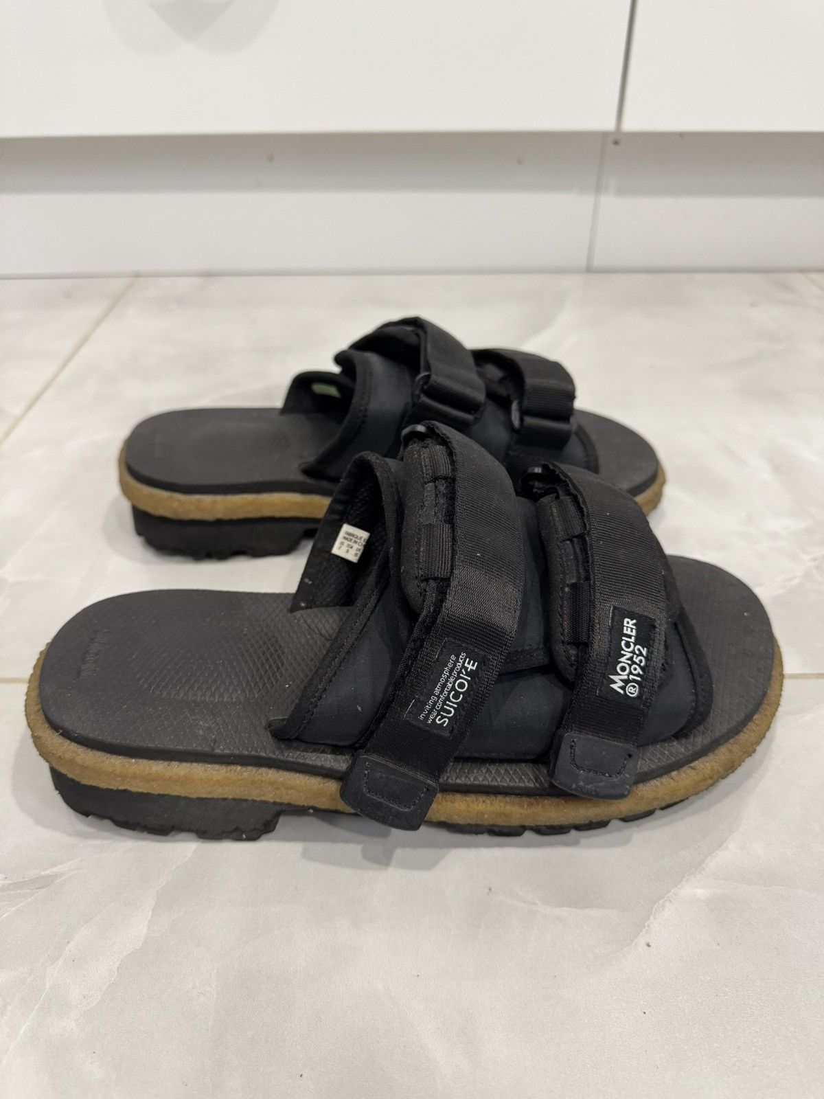 Moncler × Suicoke × Vibram Moncler Suicoke 1952 Moto Mountain Sandals Size US 7 / EU 40 - 3 Thumbnail