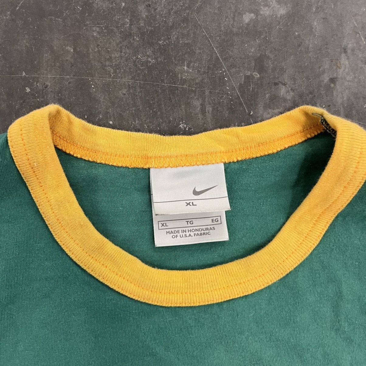 Nike × Vintage Vintage Nike 2003 Y2K Ringer Shirt 80s style XL streetwear Size US XL / EU 56 / 4 - 4 Thumbnail