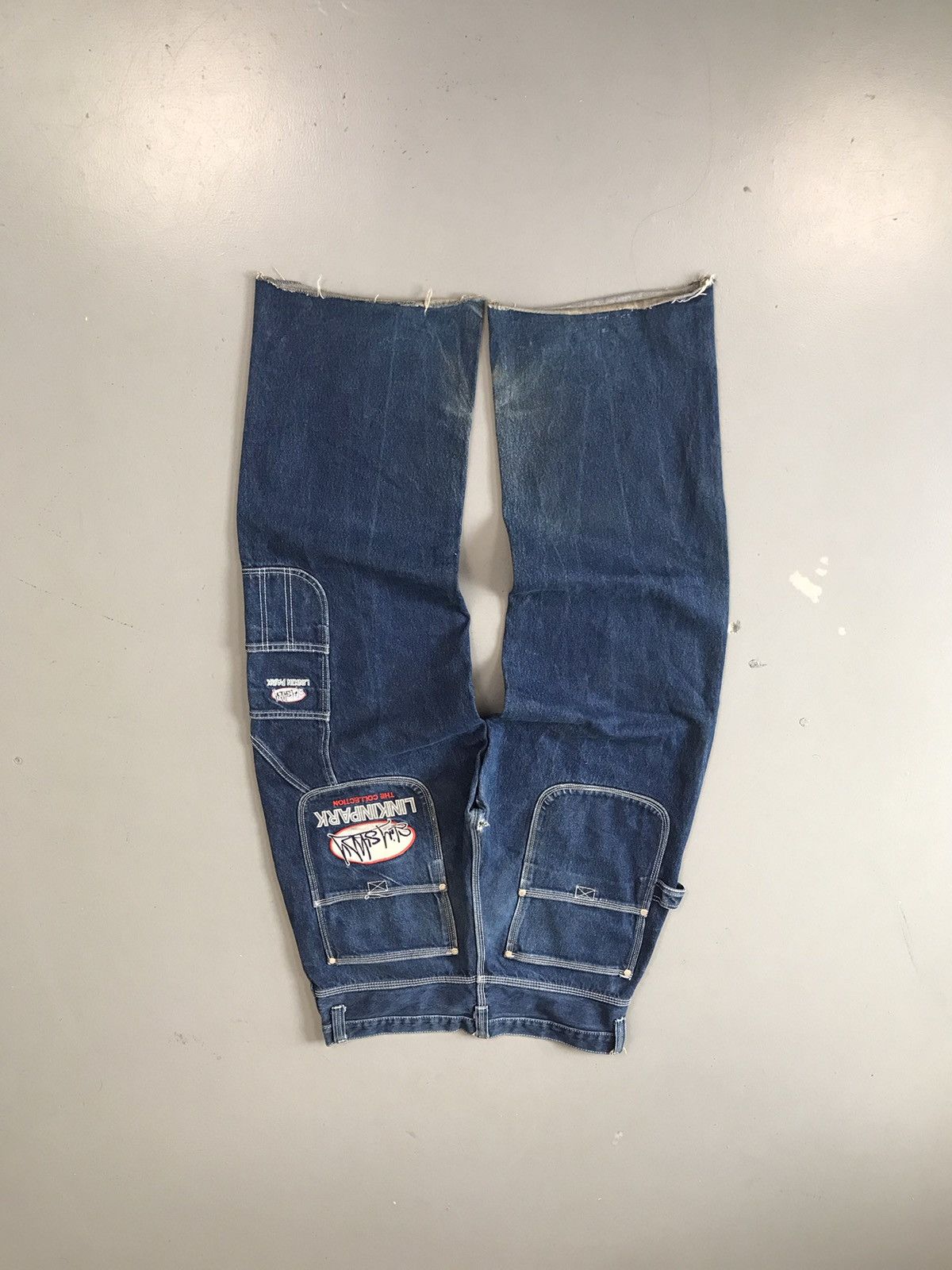 Vintage Eminem linking park SpellOut denim