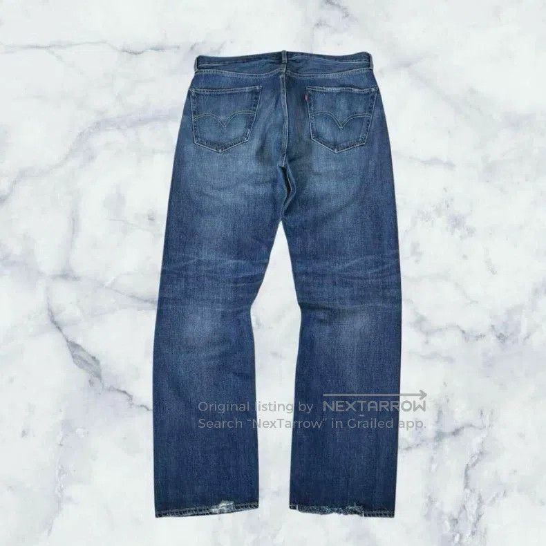 Junya Watanabe Junya Watanabe size L Distressed Patch Denim Long Pants Size US 27 - 2 Thumbnail