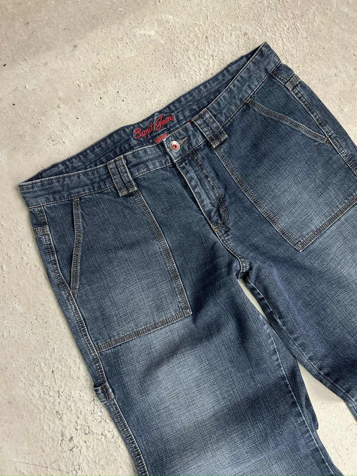 JNCO Rap wide leg denim baggy pants JNCO style y2k Size US 36 / EU 52 - 4 Thumbnail