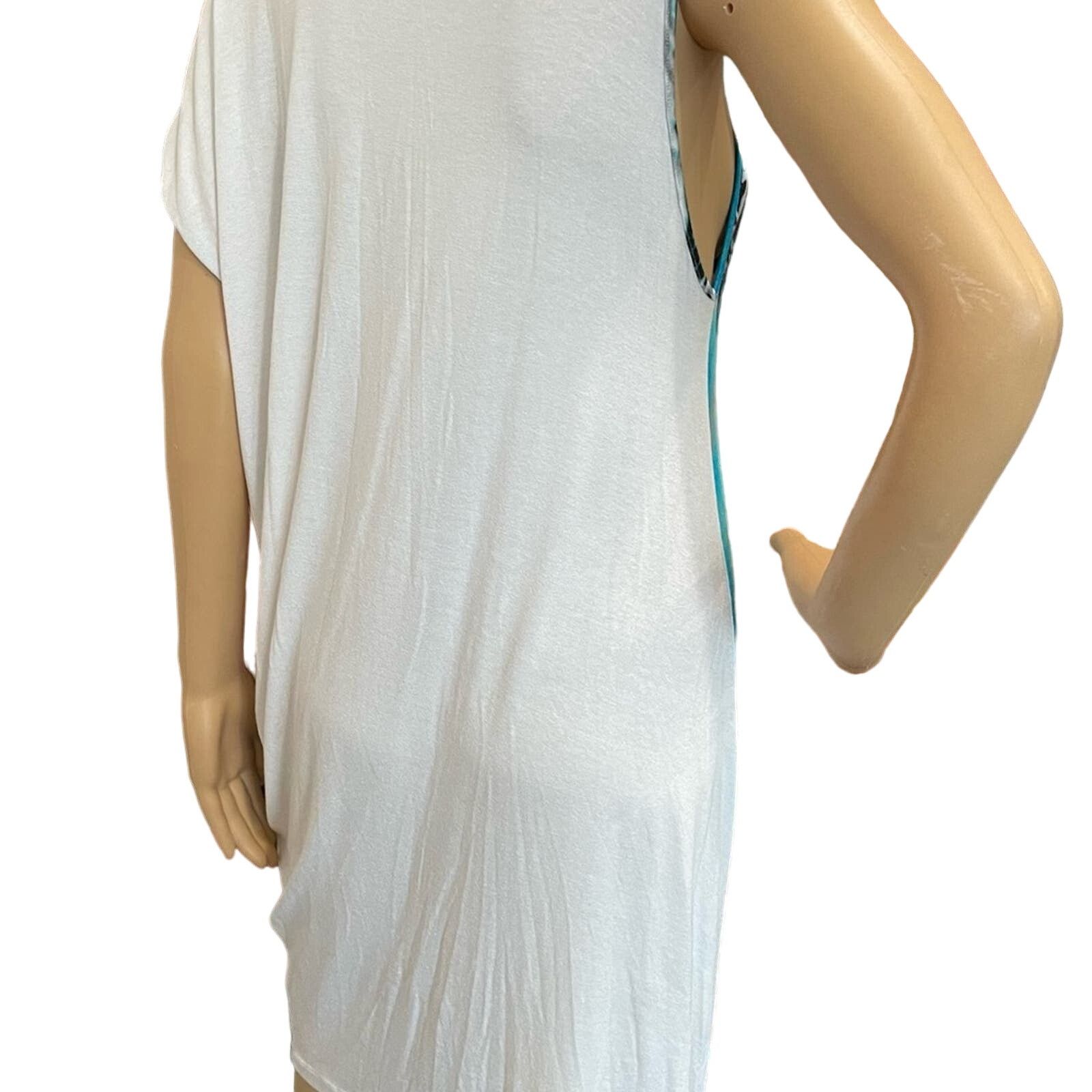 Krizia Uomo KRIZIA tiger print short asymmetrical sleeve women’s dress Size S / US 4 / IT 40 - 4 Thumbnail