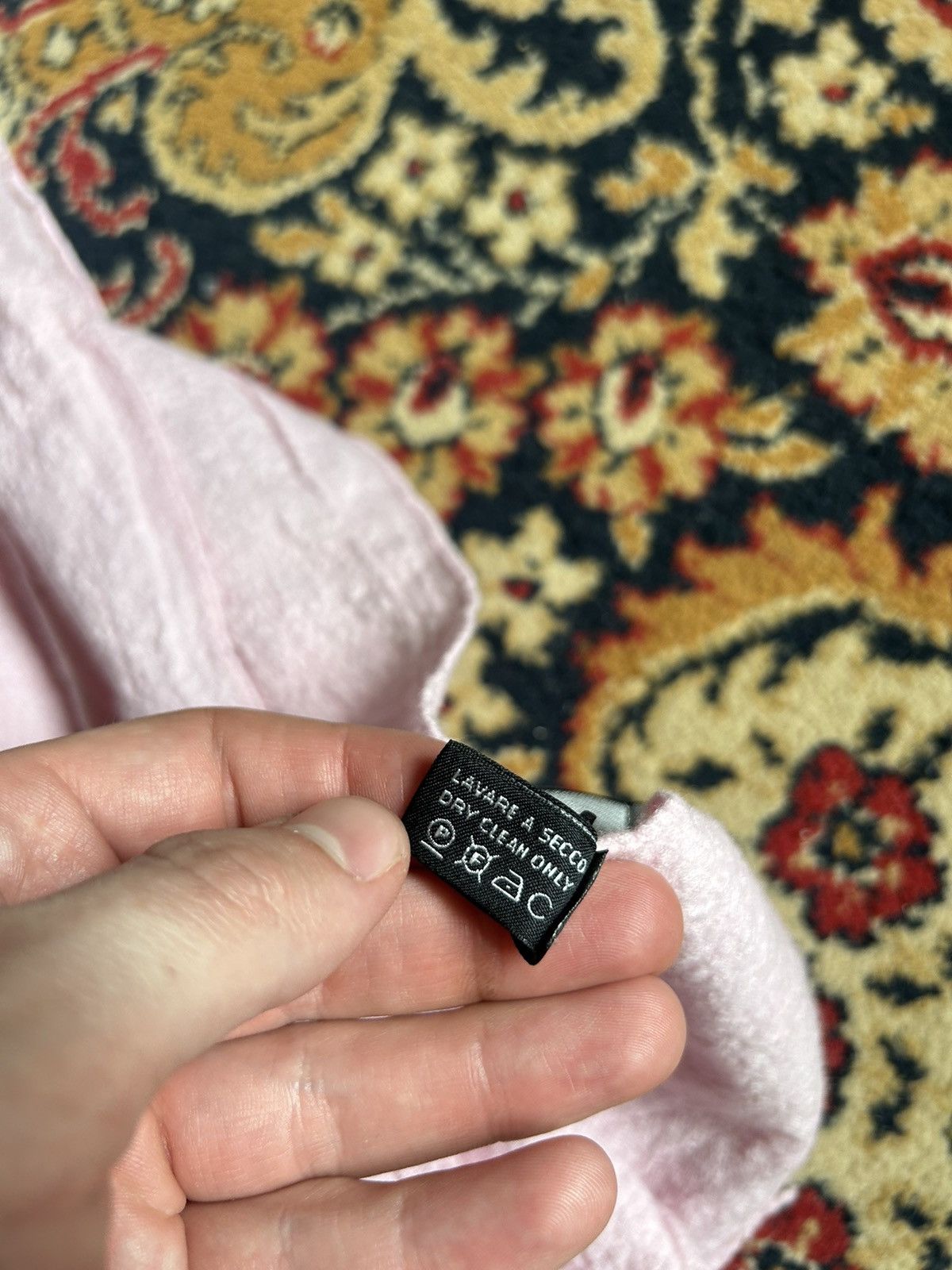 Gucci × Vintage Vintage Gucci scarf very rare pink archive Size ONE SIZE - 6 Thumbnail