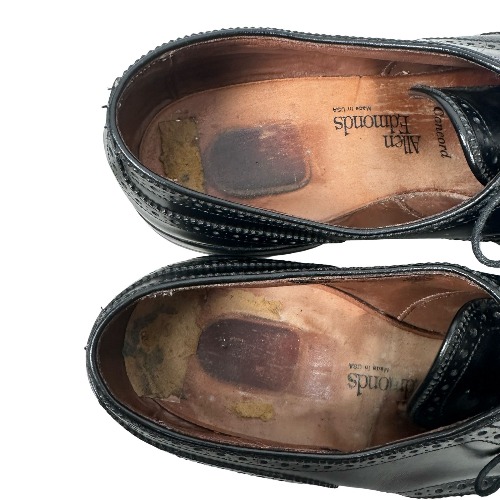 Allen Edmonds Allen Edmonds Concord Dress Shoes Men 10.5 A Black Leather Size US 10.5 / EU 43-44 - 9 Thumbnail