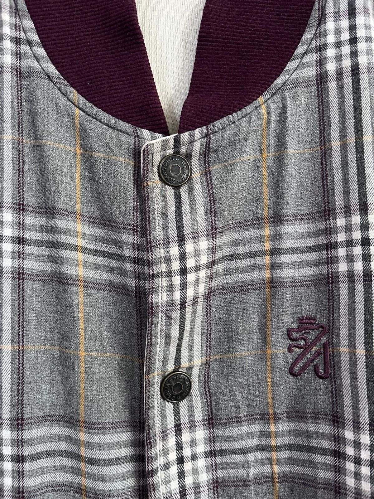 Sean John Reversible SJ 169 checked tartan #A2 Size US S / EU 44-46 / 1 - 7 Thumbnail