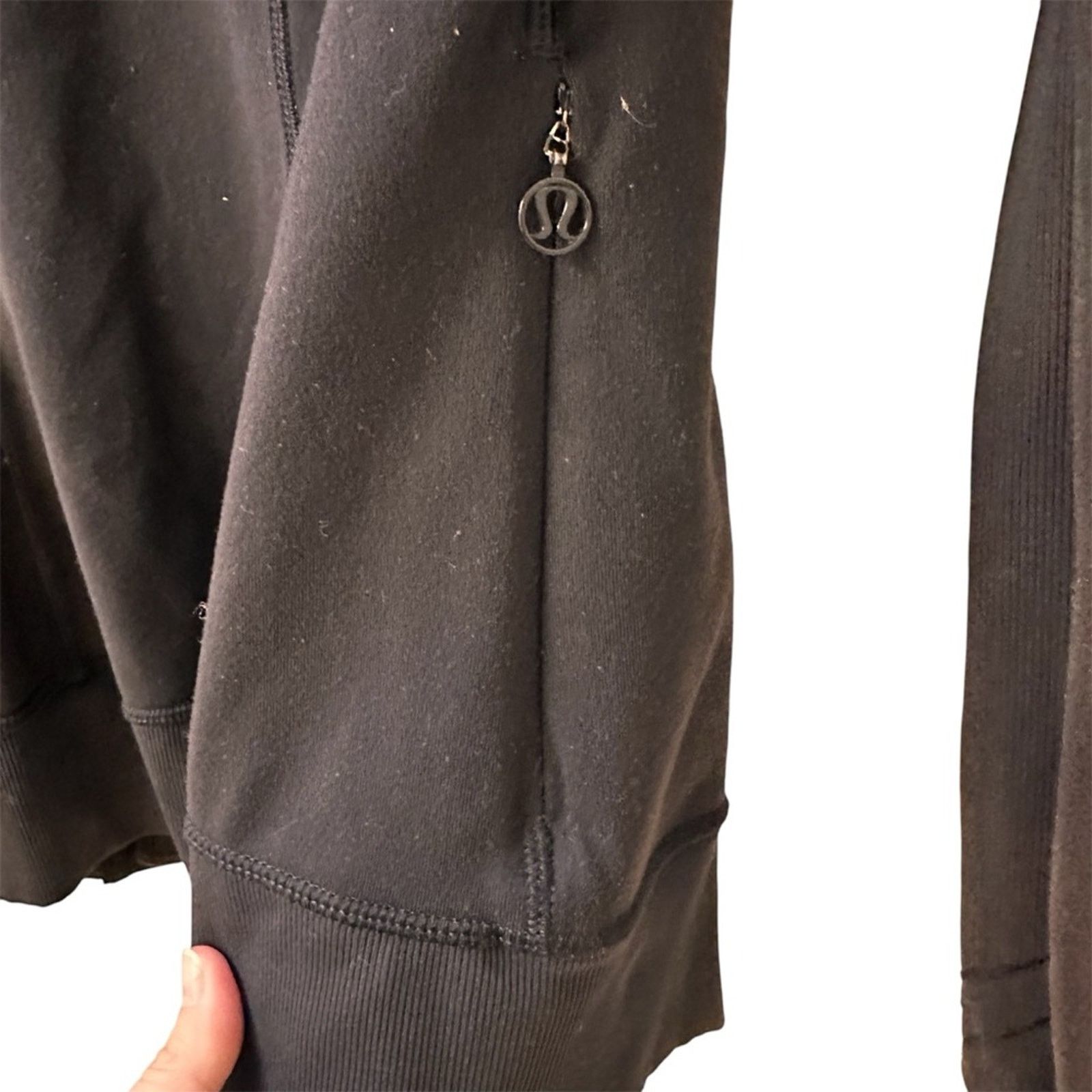 Lululemon Lululemon Bhakti Yoga Jacket - Size 8 - Black Size M / US 6-8 / IT 42-44 - 14 Thumbnail