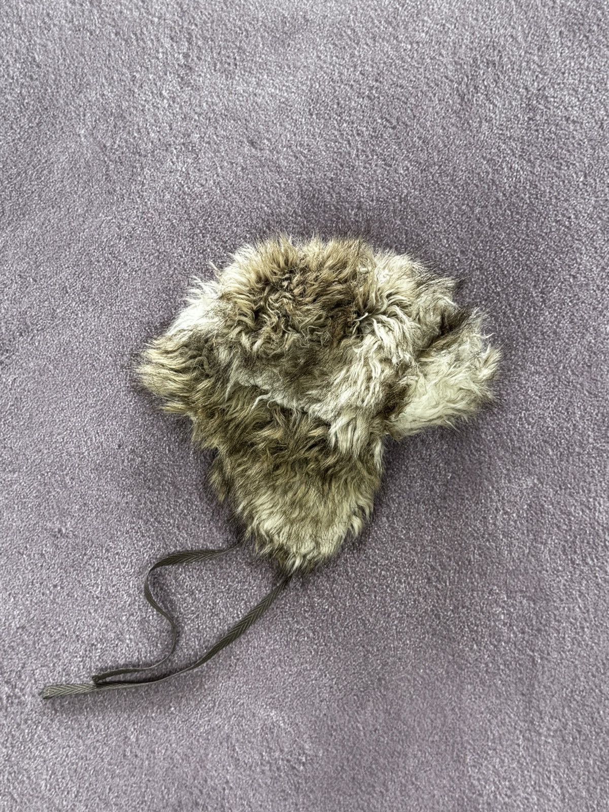 Japanese Brand Y2K Faux Fur Ushanka Vintage Fuzzy Warm Trapper Hat Size ONE SIZE - 9 Thumbnail