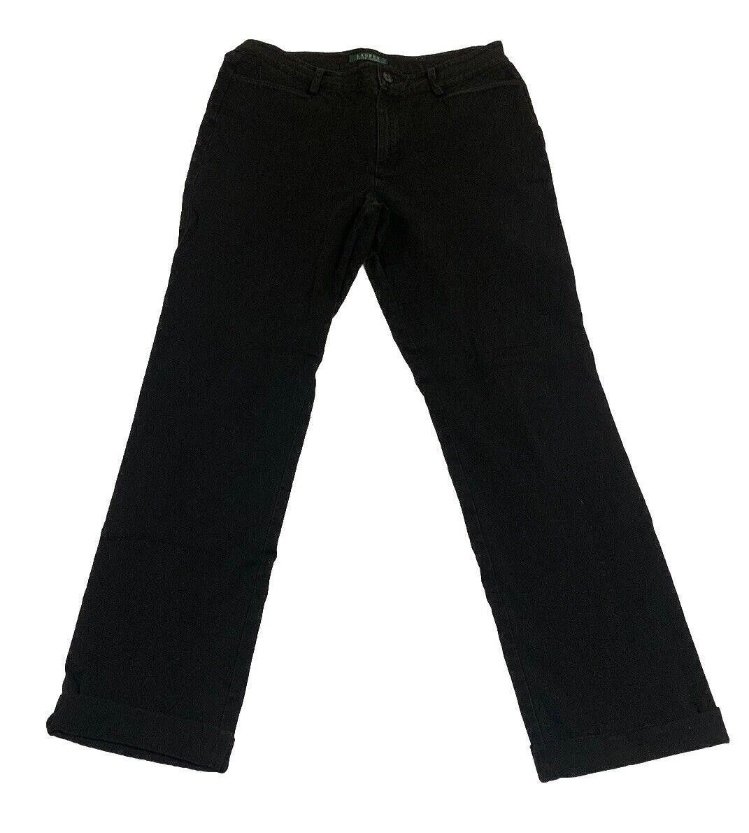 Lauren Ralph Lauren Lauren Ralph Lauren Chino Pants Women's Sz 8 Black Size 30" / US 8 / IT 44 - 1 Thumbnail