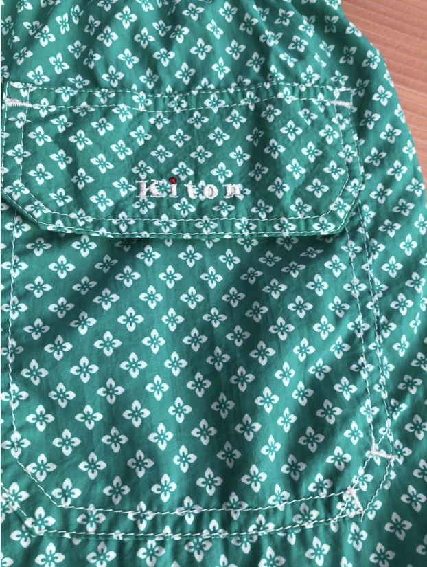 Kiton Kiton 🇮🇹 resort swim trunks M NWT Size US 34 / EU 50 - 3 Thumbnail