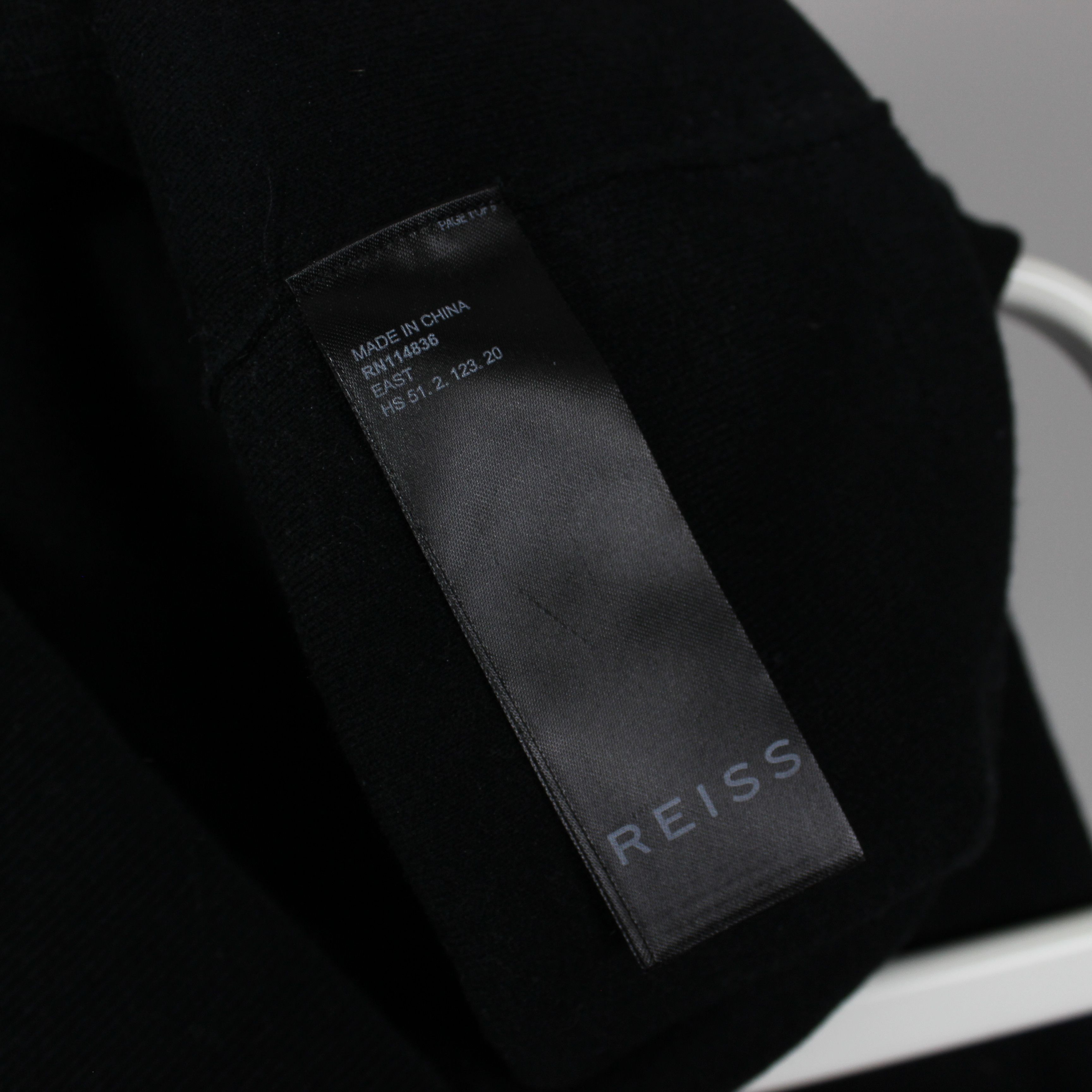 Reiss Reiss east wool jumper men sweater cotton L black Size US L / EU 52-54 / 3 - 7 Thumbnail