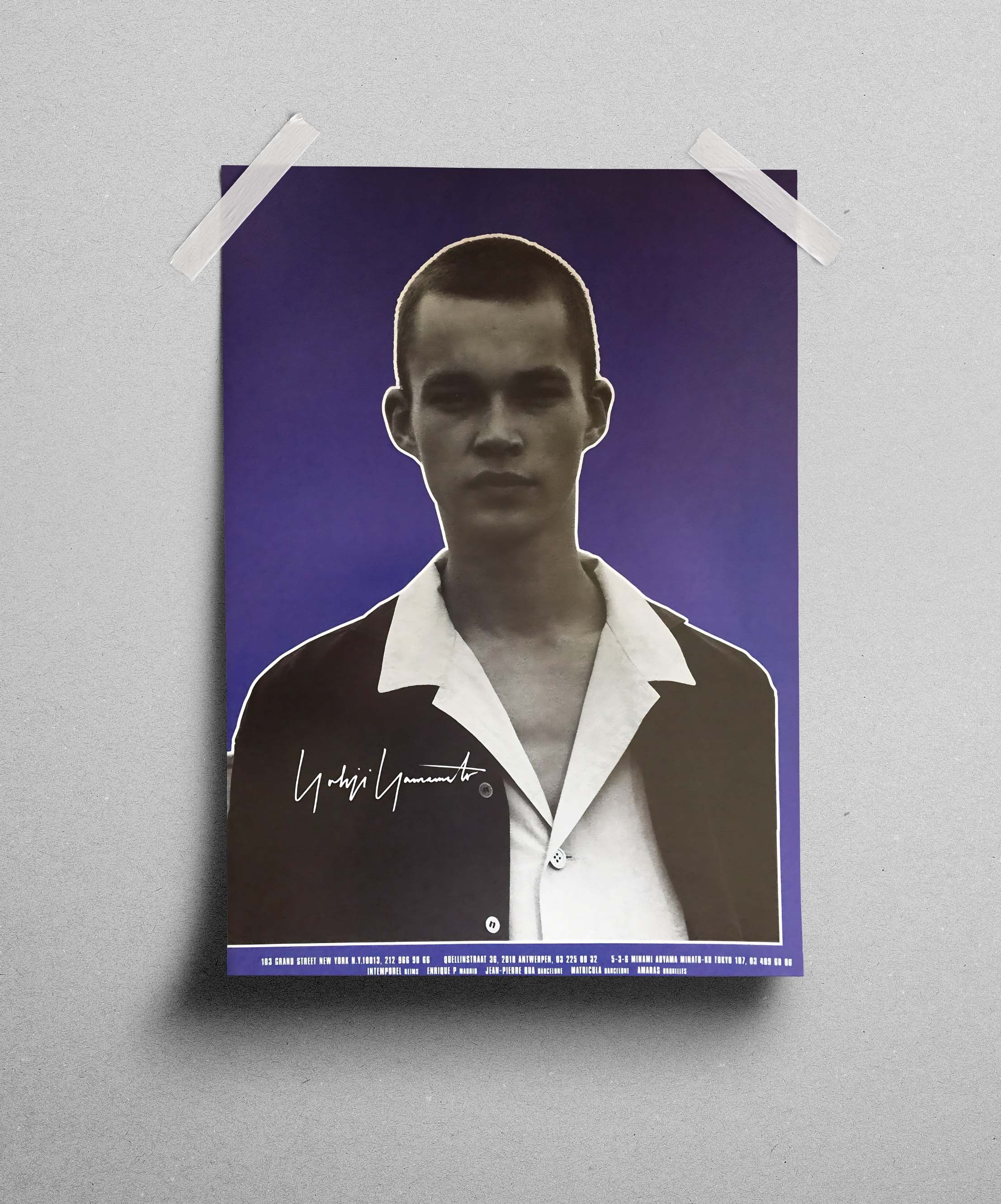 Yohji Yamamoto Yohji Yamamoto Art Poster Gift Vintage Archive Lookbook Logo Size ONE SIZE - 3 Thumbnail