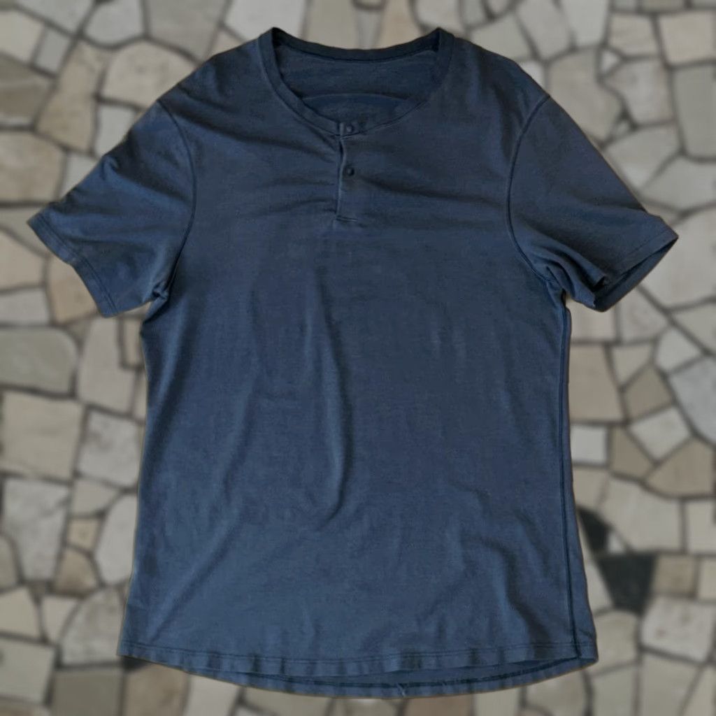 Lululemon Lululemon Henley Shirt Men’s Blue Short Sleeve S Shirt Athletic Men Lululemon Surge Long Sleeve Henley Logo Classic Casual Workwear Activewear Fitness Size US S / EU 44-46 / 1 - 1 Thumbnail