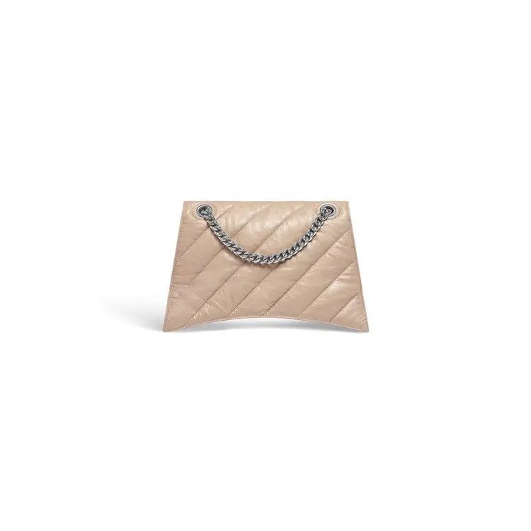 Balenciaga o1in1g1125 Size: OS / Crush Medium Chain Bag Quilted Size ONE SIZE - 4 Thumbnail