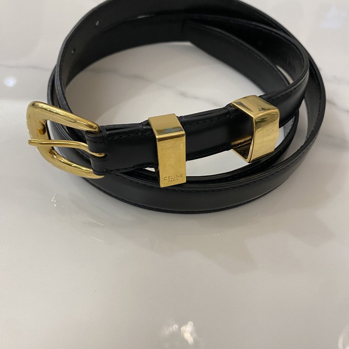 Celine CELINE Belt gold Size 30 - 3 Thumbnail
