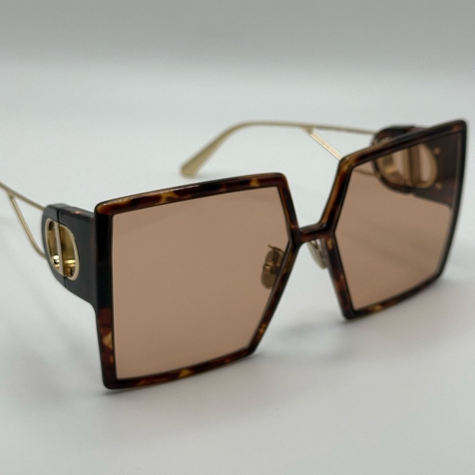 Dior NEW Dior Sunglasses 30Montaigne SU 26L0 Blonde Havana Violet Size ONE SIZE - 5 Thumbnail