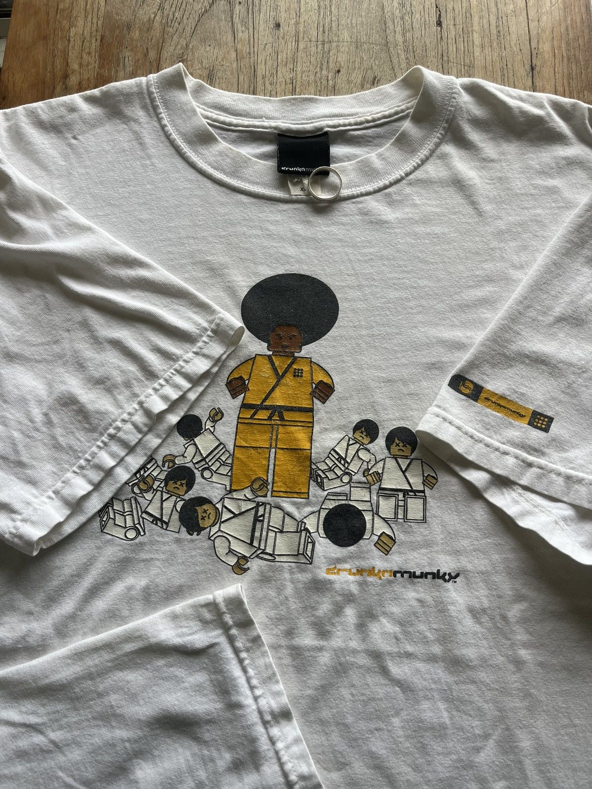 DrunknMunky × Vintage Vintage Drunknmunky karate Lego 00’s T-shirt Size US XL / EU 56 / 4 - 8 Thumbnail