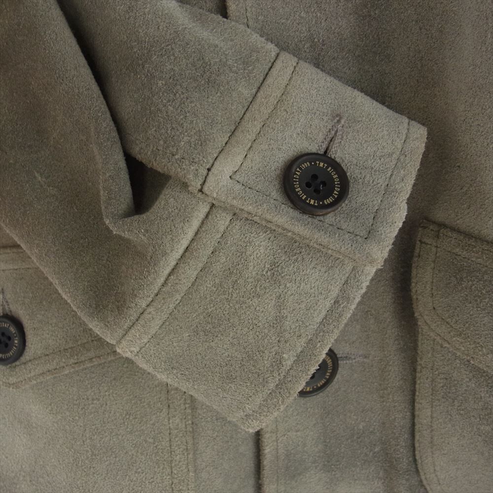 TMT TMT A2 suede cow leather flight jacket Size US S / EU 44-46 / 1 - 6 Thumbnail