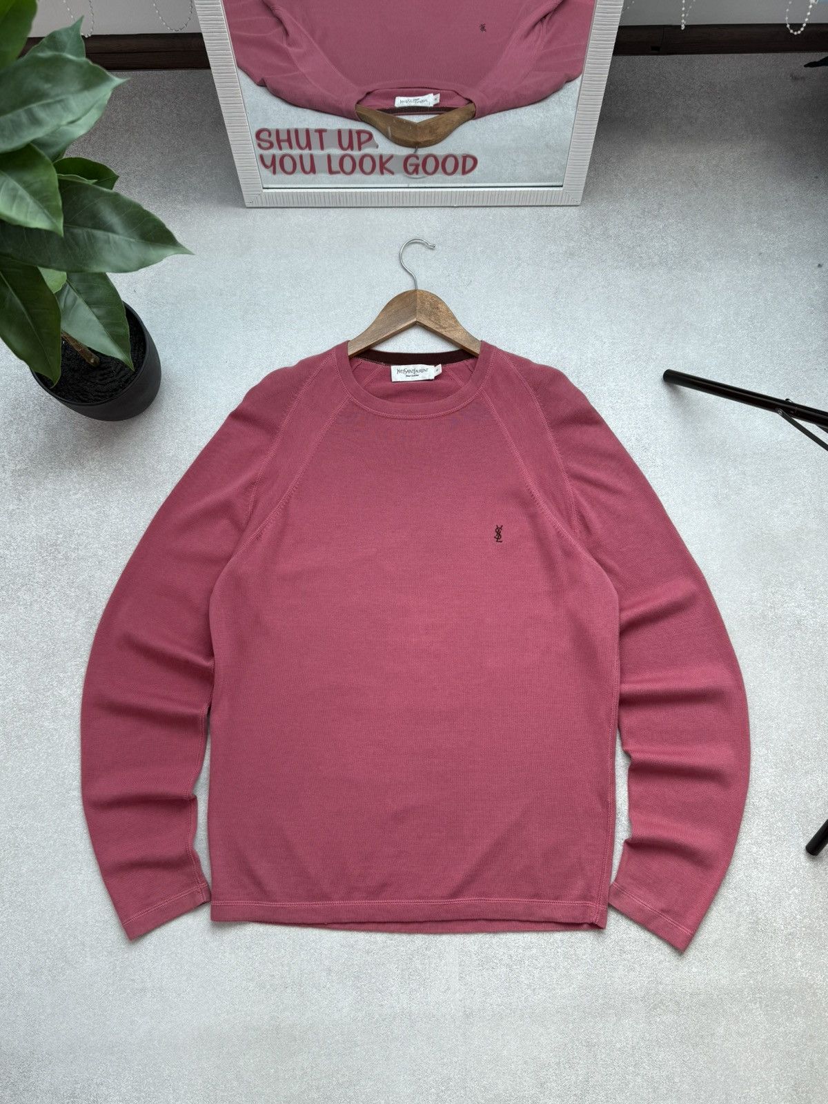 Yves Saint Laurent Yves Saint Laurent YSL Sweater Men’s Pullover Vintage Luxury Size US M / EU 48-50 / 2 - 2 Thumbnail