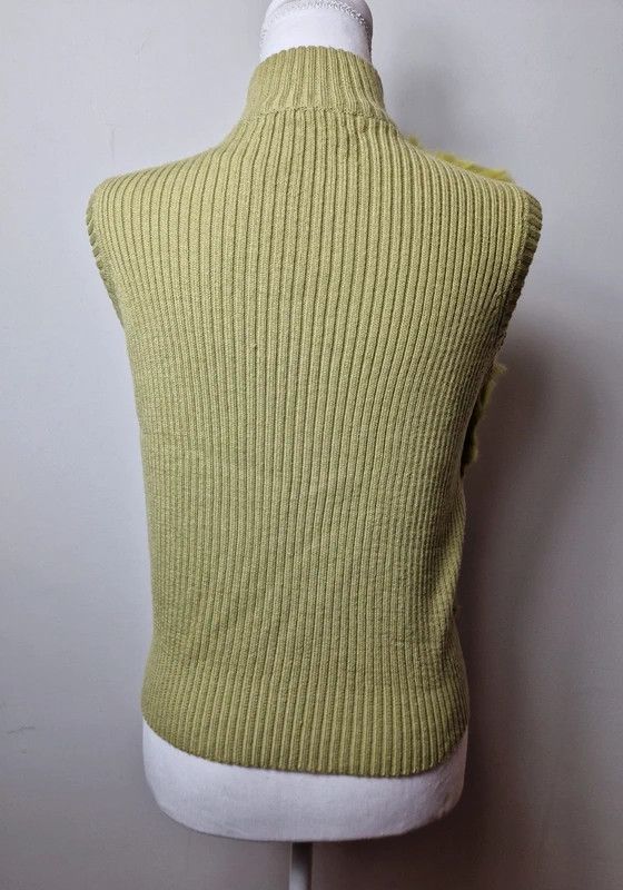 Japanese Brand Vintage faux fur vest y2k 2000s Japan Avant garde Size M / US 6-8 / IT 42-44 - 2 Thumbnail