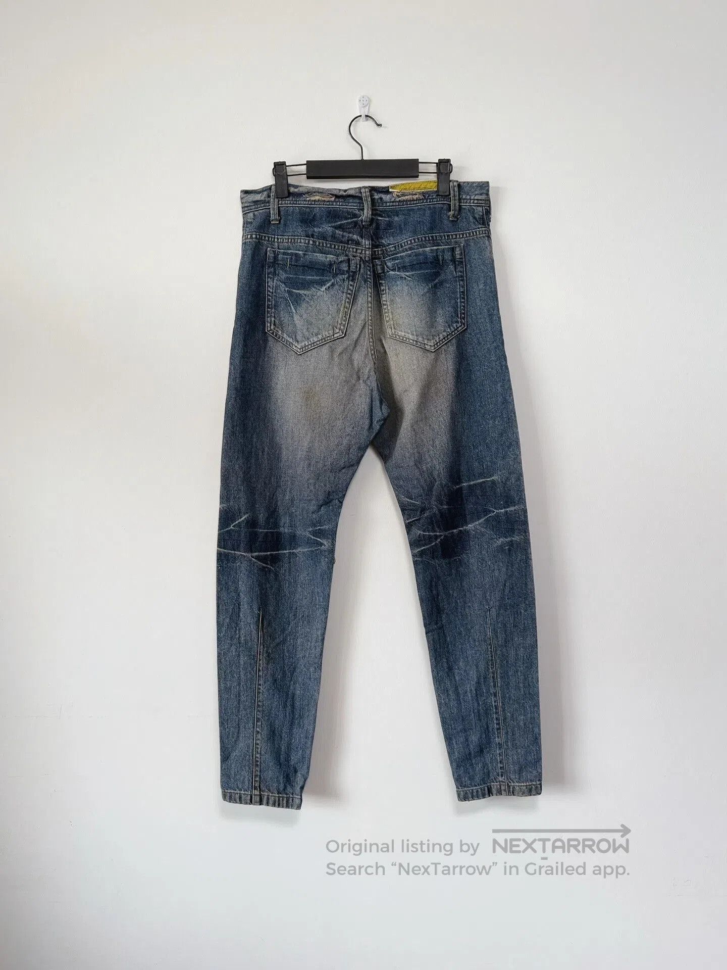 Julius Distressed Julius7 Denim Pants. Size US 32 / EU 48 - 2 Thumbnail