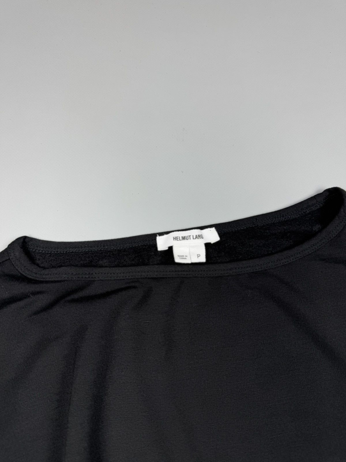 Helmut Lang Helmut Lang Black Oversize Pullover Villous Sweatshirt siz P Size M / US 6-8 / IT 42-44 - 3 Thumbnail