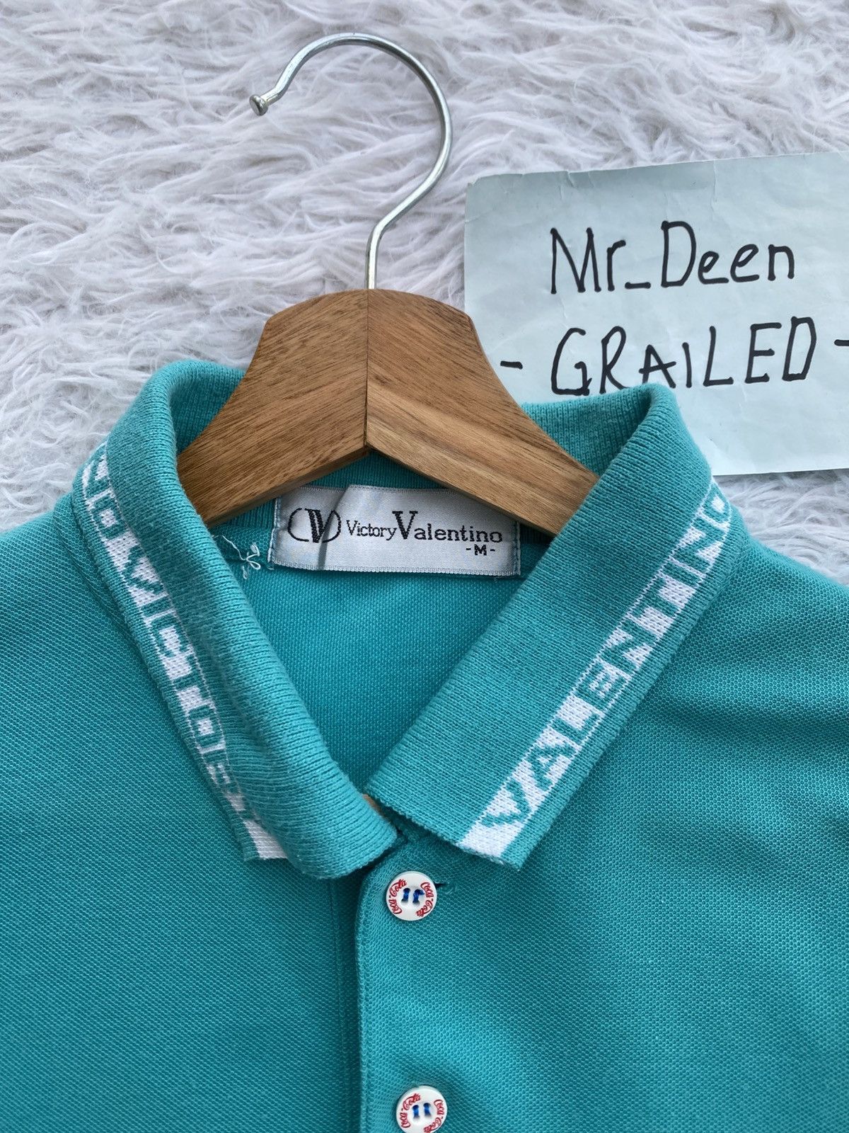 Valentino Rare Vintage Victory Valentino Longsleeve Polo Size US M / EU 48-50 / 2 - 7 Thumbnail