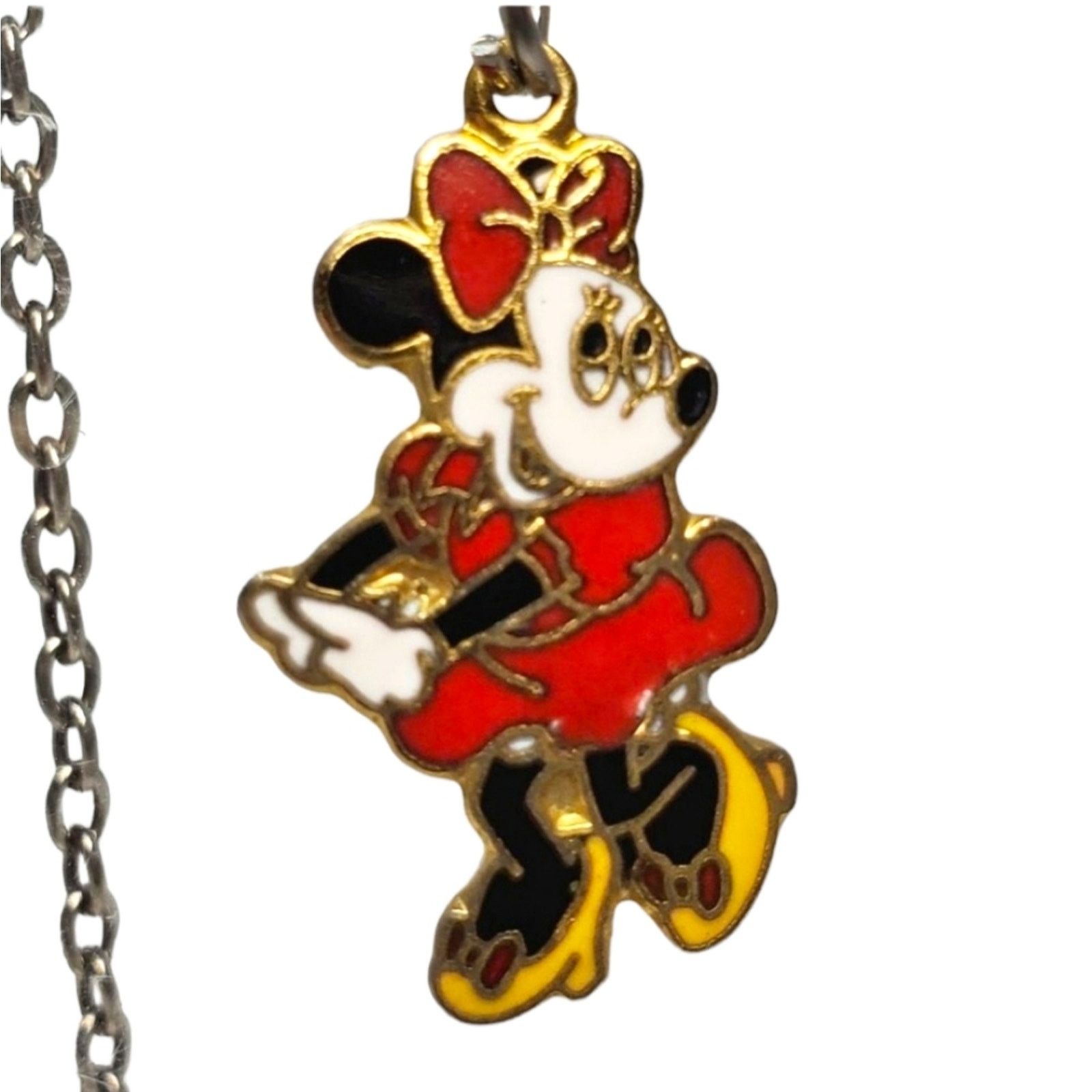 Disney Disney Minnie Mouse Cute Pose Vintage Necklace Size ONE SIZE - 1 Thumbnail