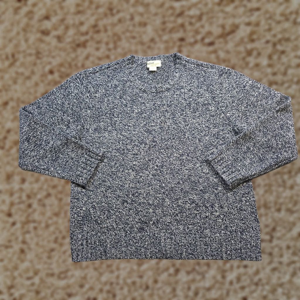 Vintage Orton Brothers Sweater Mens XL Black Wool Blend Crew Neck Vermont Casual Size US XL / EU 56 / 4 - 1 Thumbnail