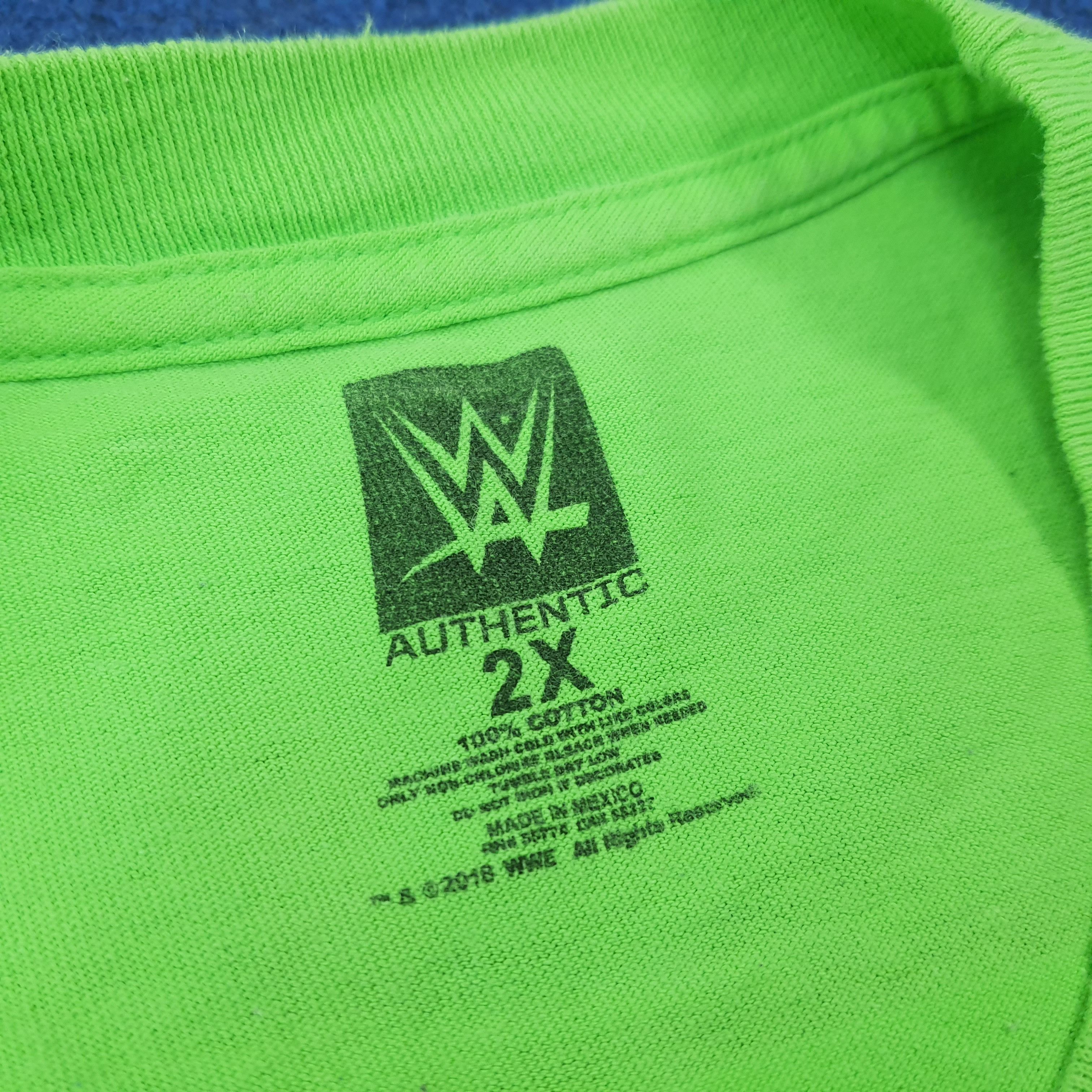 WWE Vintage 2018 John Cena Authentic WWE Wear Tee C276N35 Size US XL / EU 56 / 4 - 8 Thumbnail