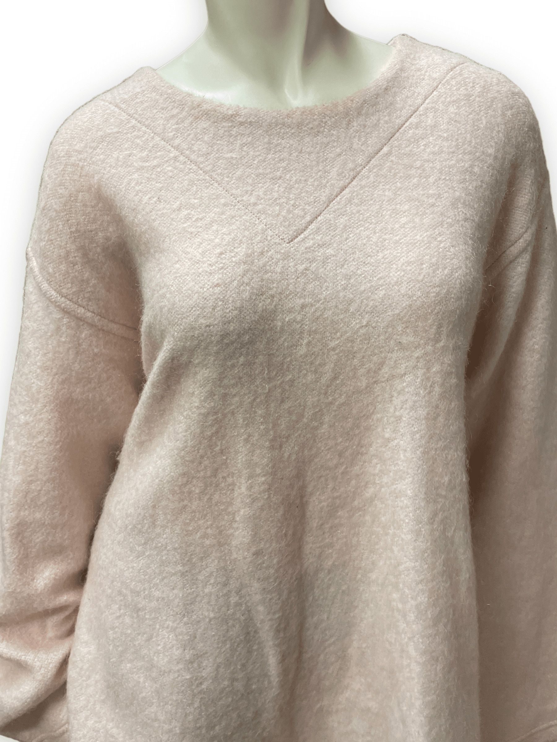 Maison Margiela MM6 Maison Margiela Vintage Designer Hi-Low Fuzzy Knit Top With Belt Made In Italy Size M / US 6-8 / IT 42-44 - 4 Thumbnail