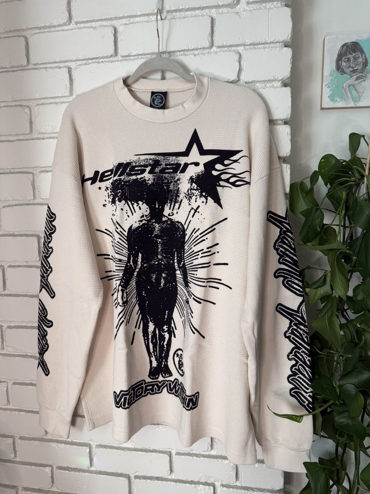 HELLSTAR HELLSTAR STUDIOS VICTORY THERMAL LONG SLEEVE | Grailed