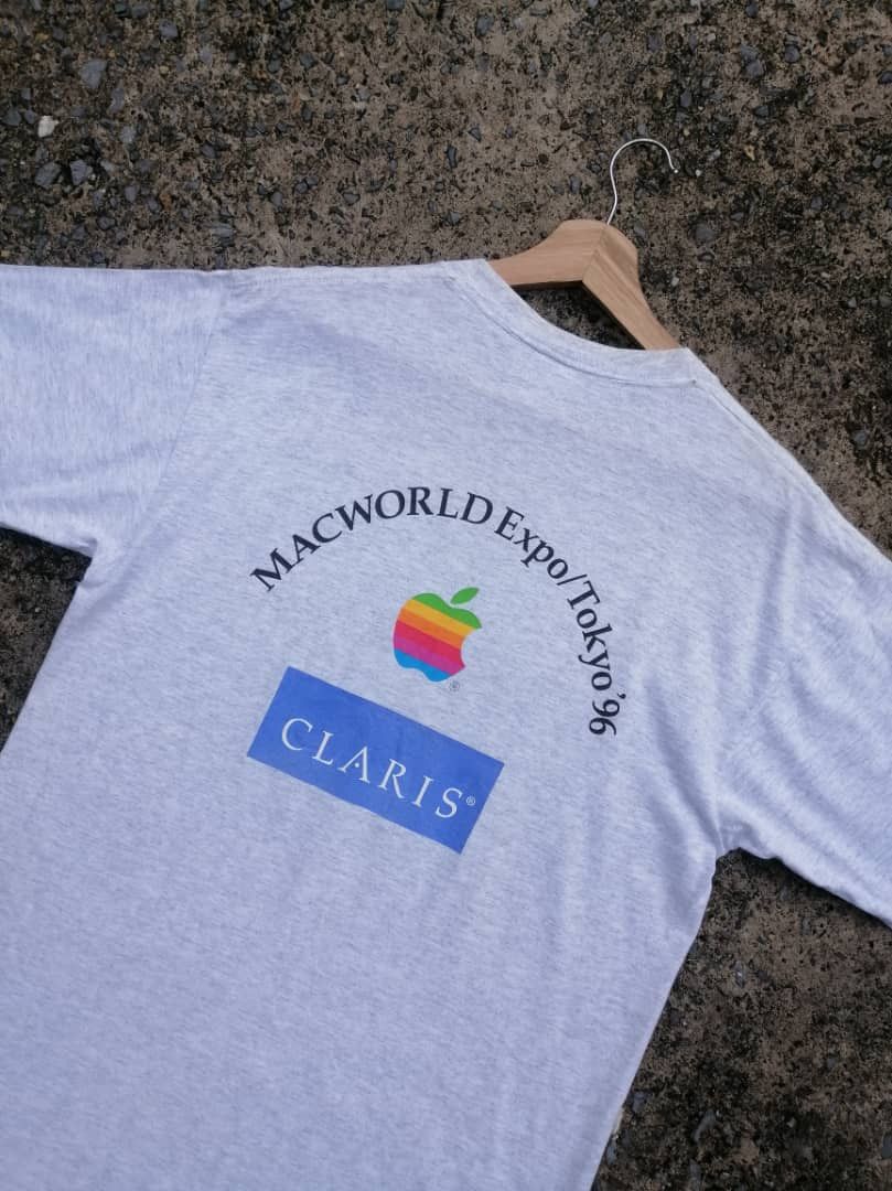 Apple × Vintage Vintage 90s Macworld Expo Tokyo '96 Claris Tee Size US M / EU 48-50 / 2 - 2 Thumbnail