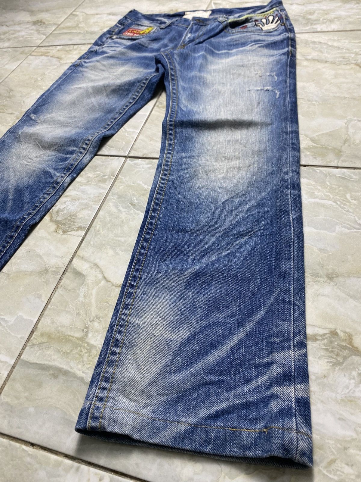 Japanese Brand Rare Lolita Children Distressed Jeans Size US 28 / EU 44 - 9 Thumbnail