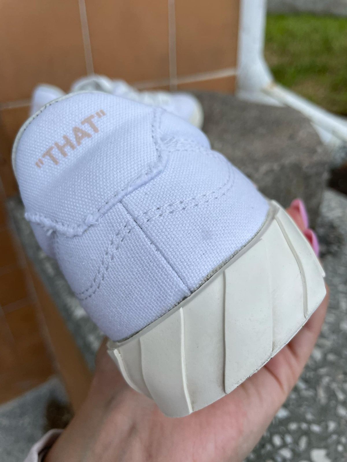 Off-White Off-White Vulcanized Sole Sneakers Virgil Abloh Size US 6 / IT 36 - 13 Thumbnail