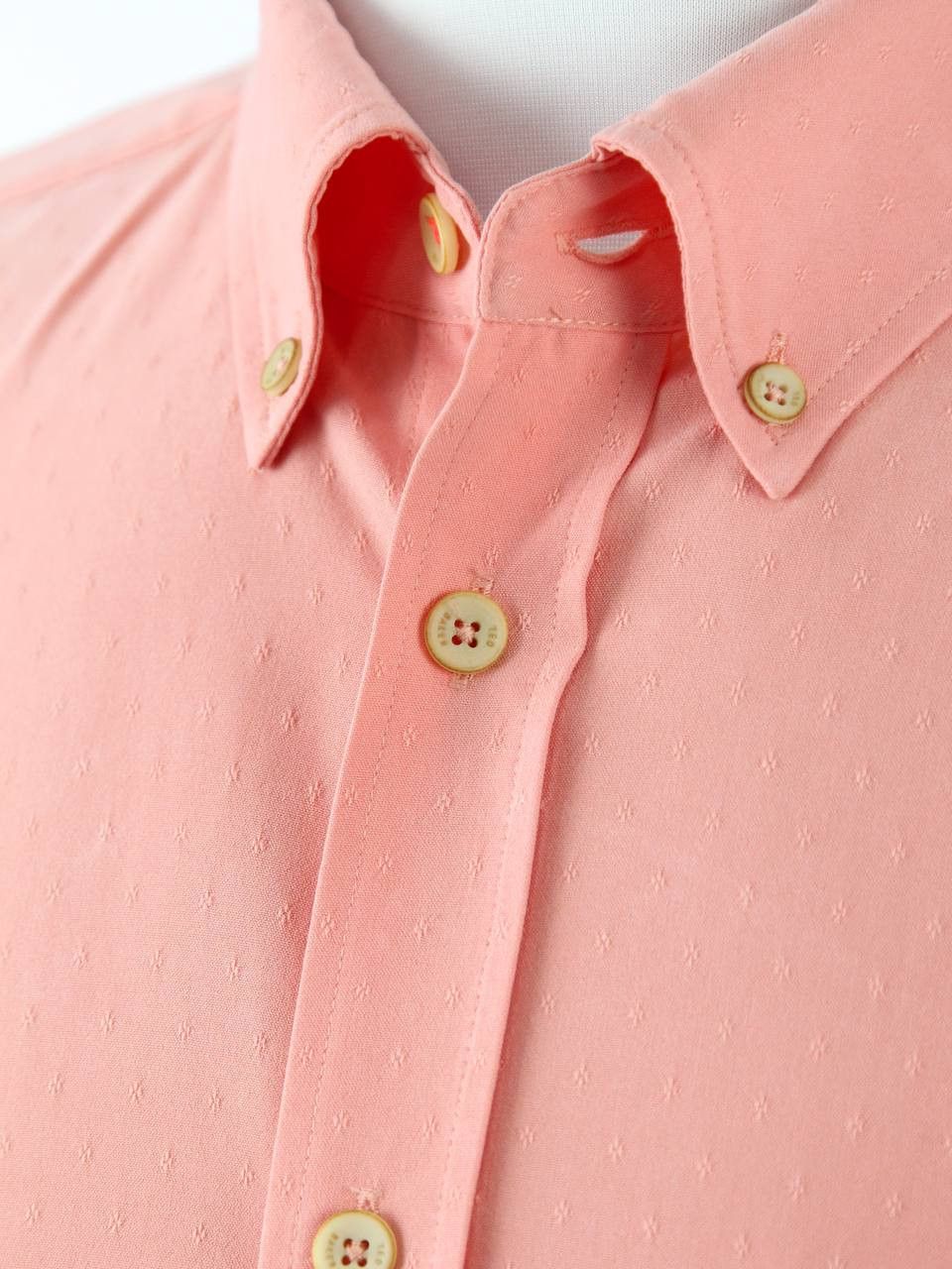 Ted Baker TED BAKER Coral Ultra Soft Short Sleeve Shirt Size US XL / EU 56 / 4 - 5 Thumbnail