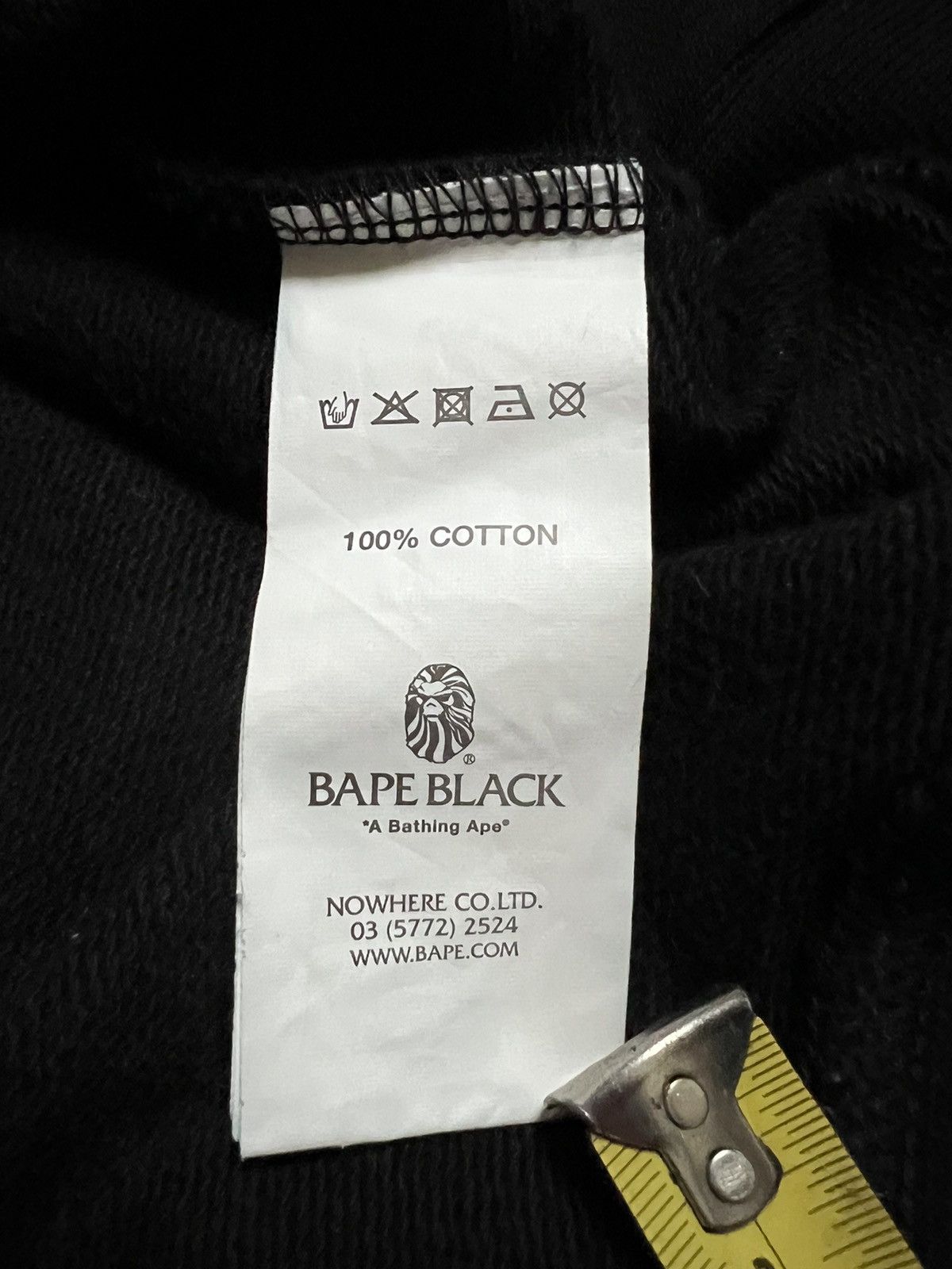Bape BAPE Black by A Bathing Ape Black Crystal Pullover Hoodie Size US M / EU 48-50 / 2 - 7 Thumbnail