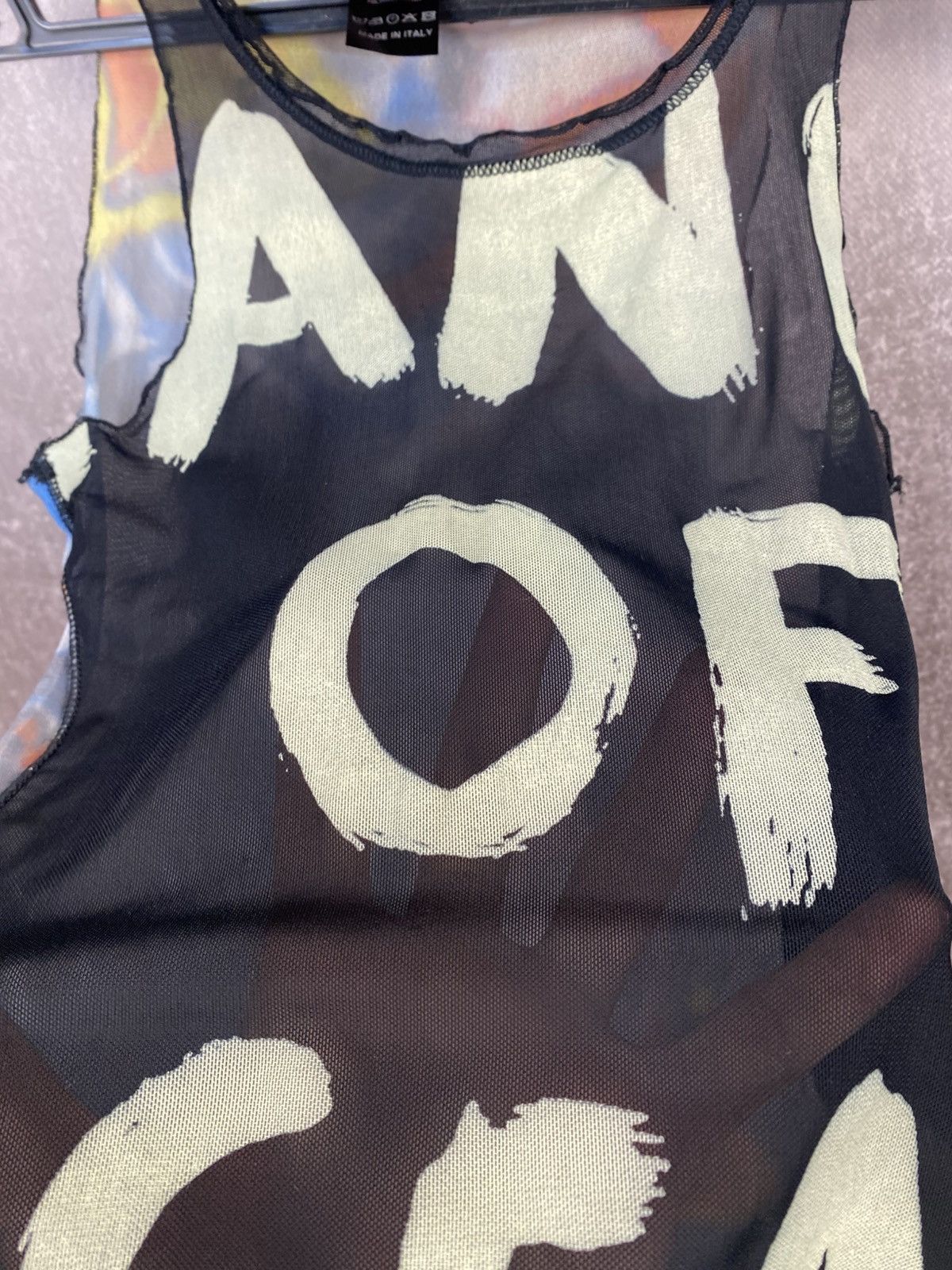 Japanese Brand JEAN PAUL GAULTIER STYLE MESH TANK TOP Size S / US 4 / IT 40 - 5 Thumbnail