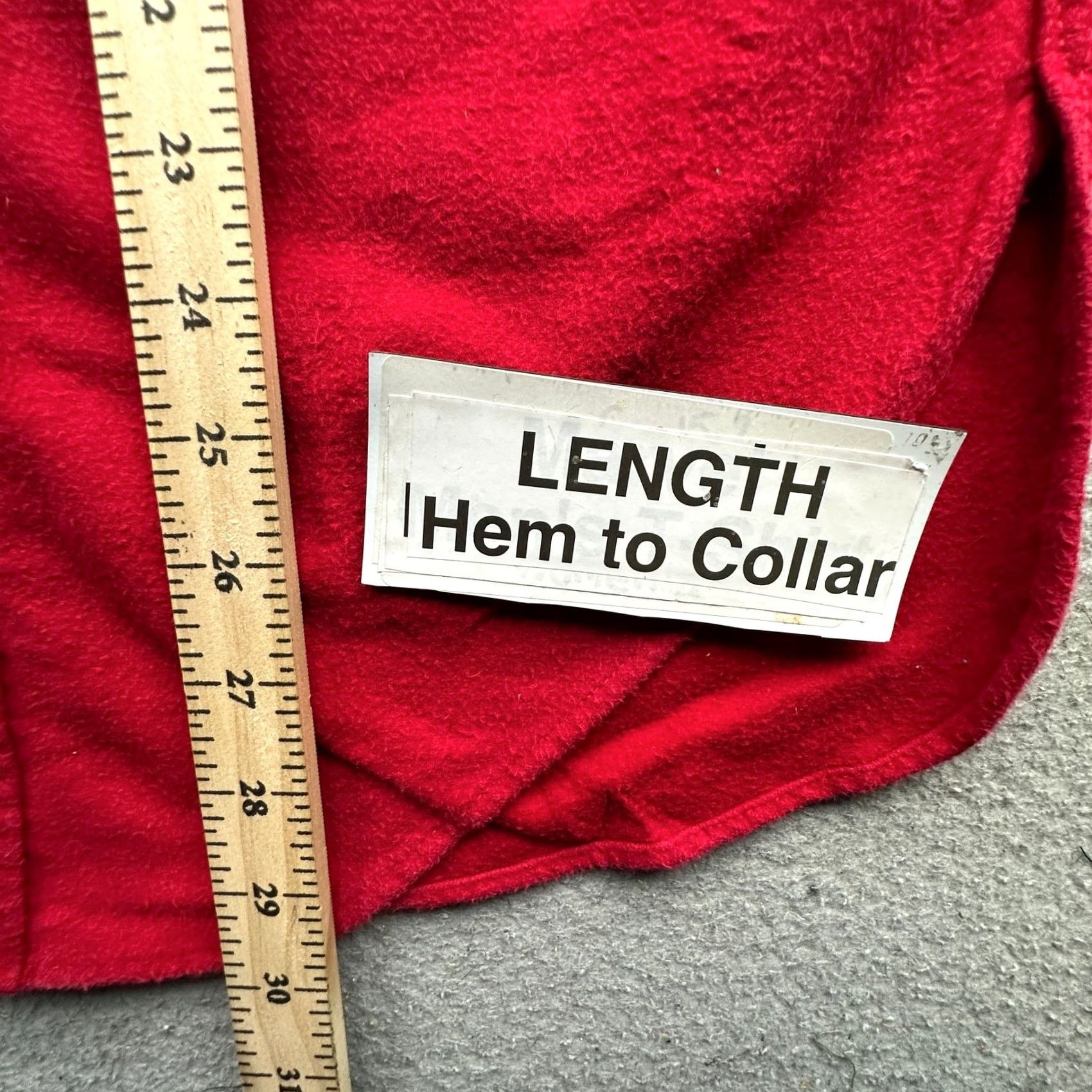 Vintage VINTAGE Woolrich Chamois Flannel Button Up Shirt Mens M 15 Long Sleeve Red Size US M / EU 48-50 / 2 - 6 Thumbnail