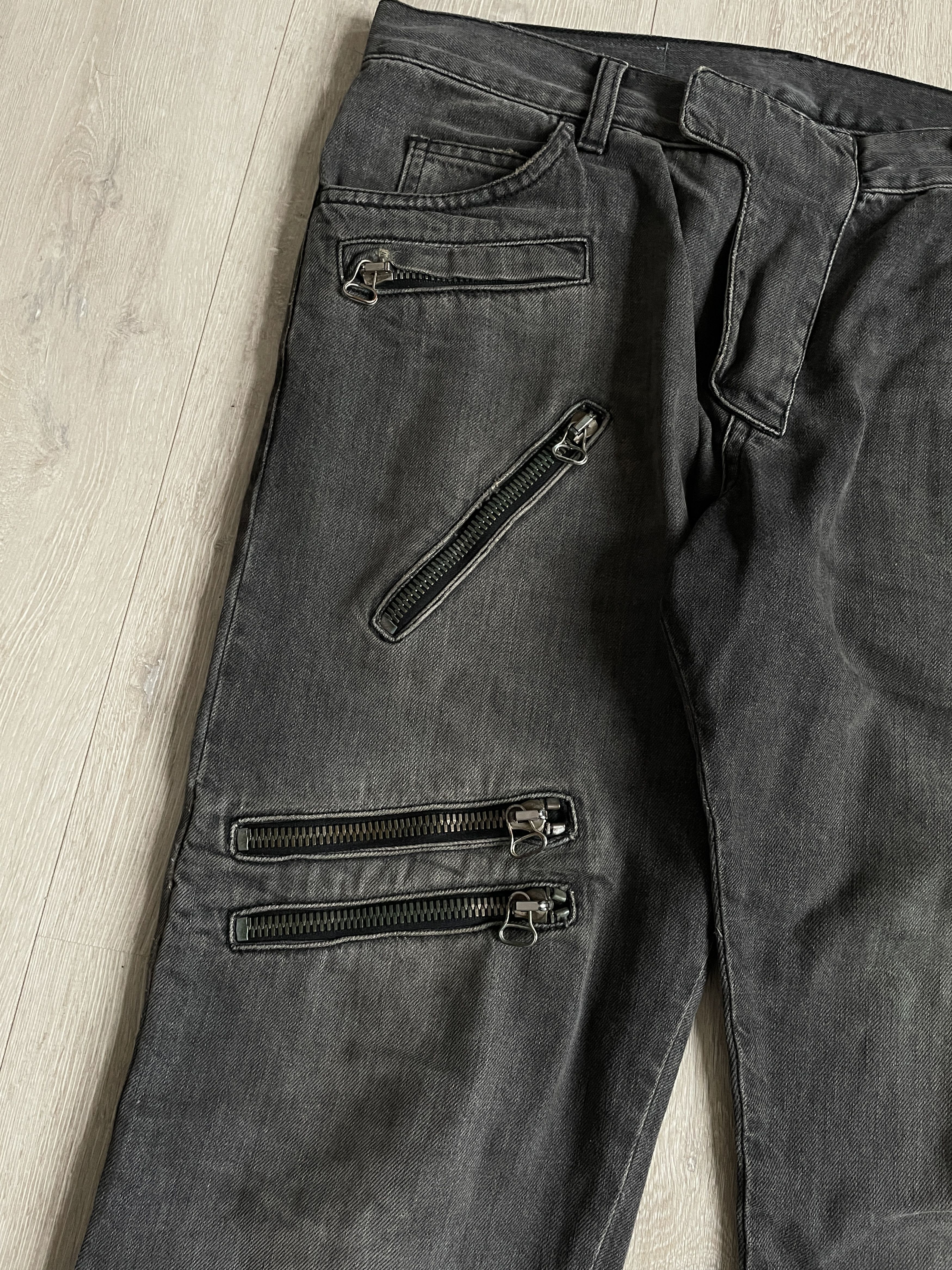 Balmain Balmain SS10 bikers by Christophe Decarnin Size US 33 - 5 Thumbnail