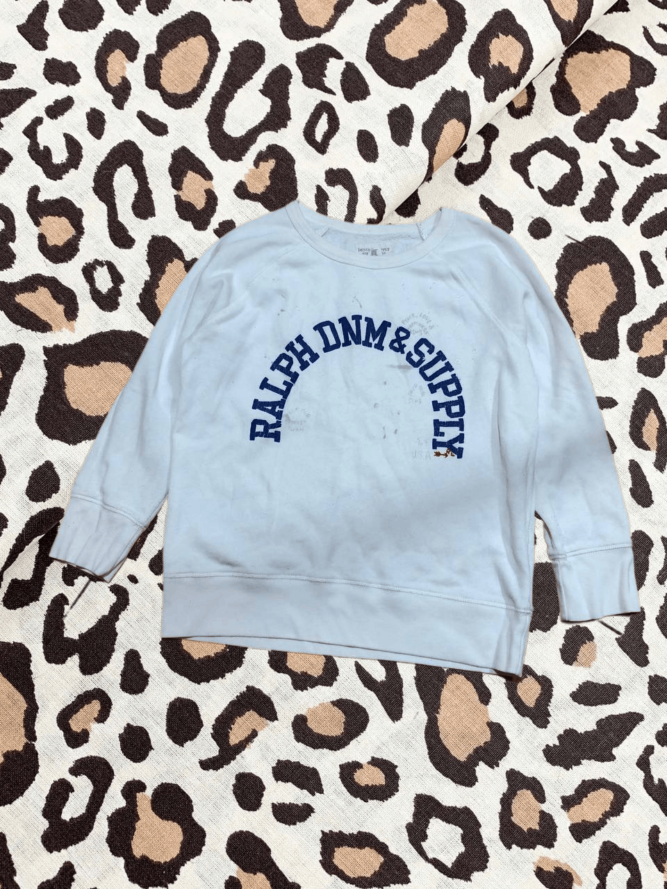 Denim & Supply Ralph Lauren Ralph Lauren Denim & Supply Long Sleeve Crew Neck Sweat Top Size L / US 10 / IT 46 - 1 Thumbnail