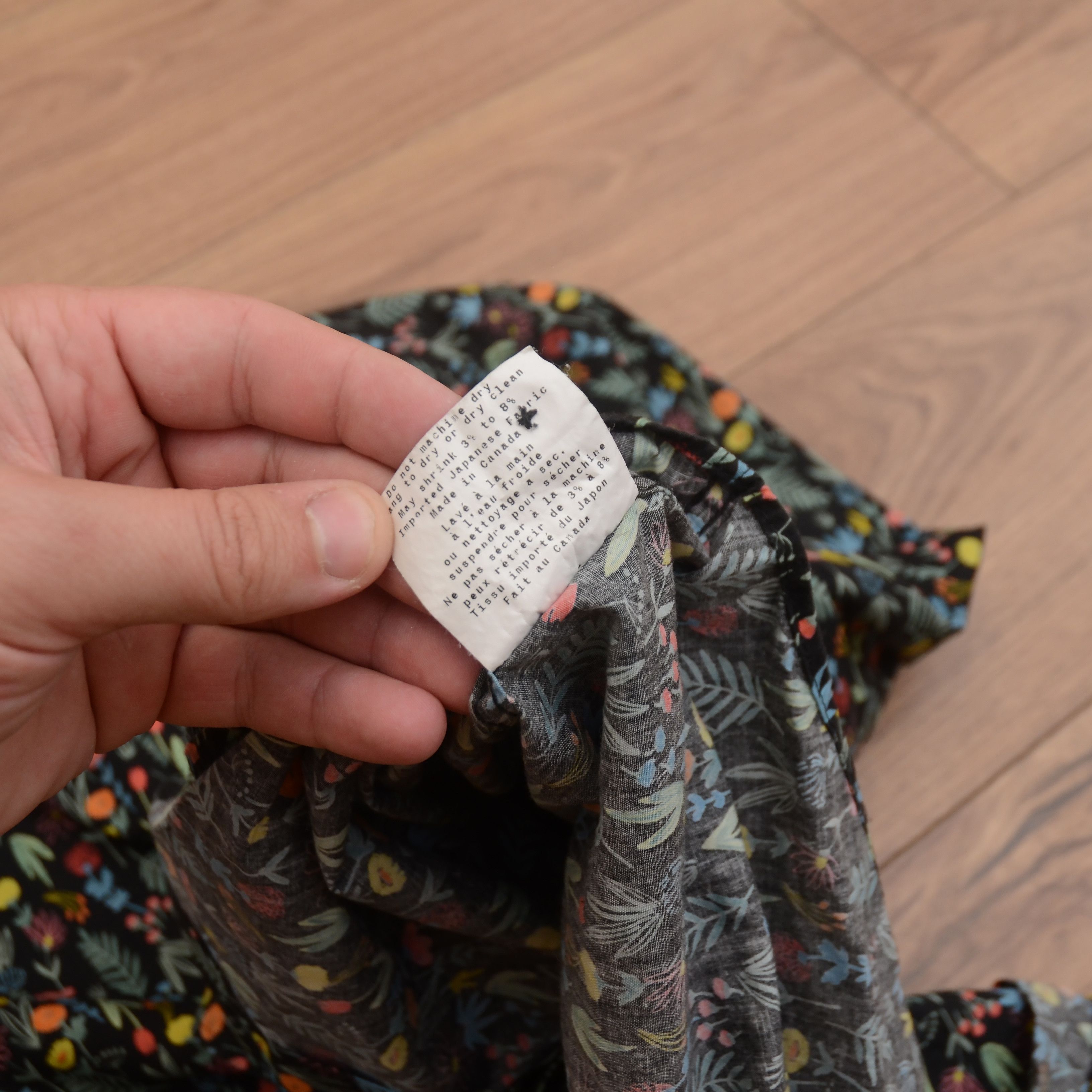 Naked & Famous Naked And Famous Easy Shirt Size M All Over Flowers Size US M / EU 48-50 / 2 - 11 Thumbnail