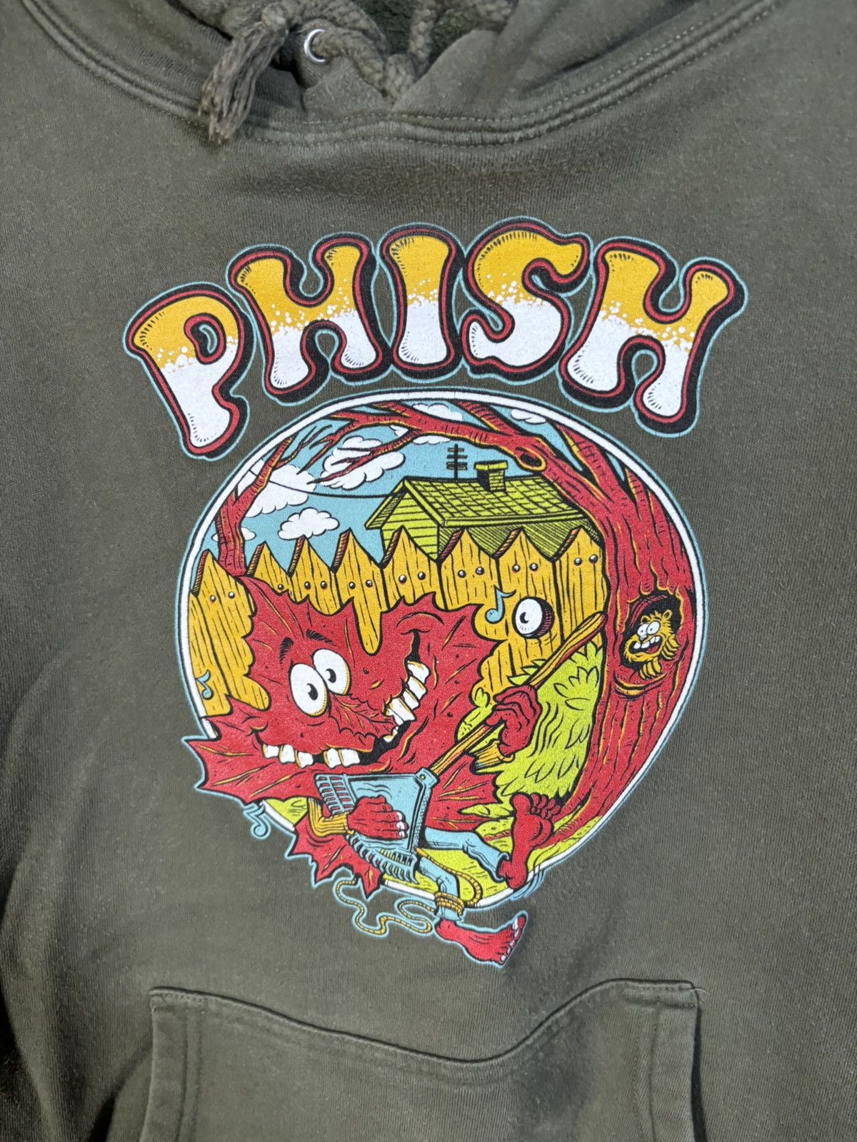 Other Phish Hoodie Green Summer Tour 2017 Full Zip Adult Medium Size US M / EU 48-50 / 2 - 2 Thumbnail