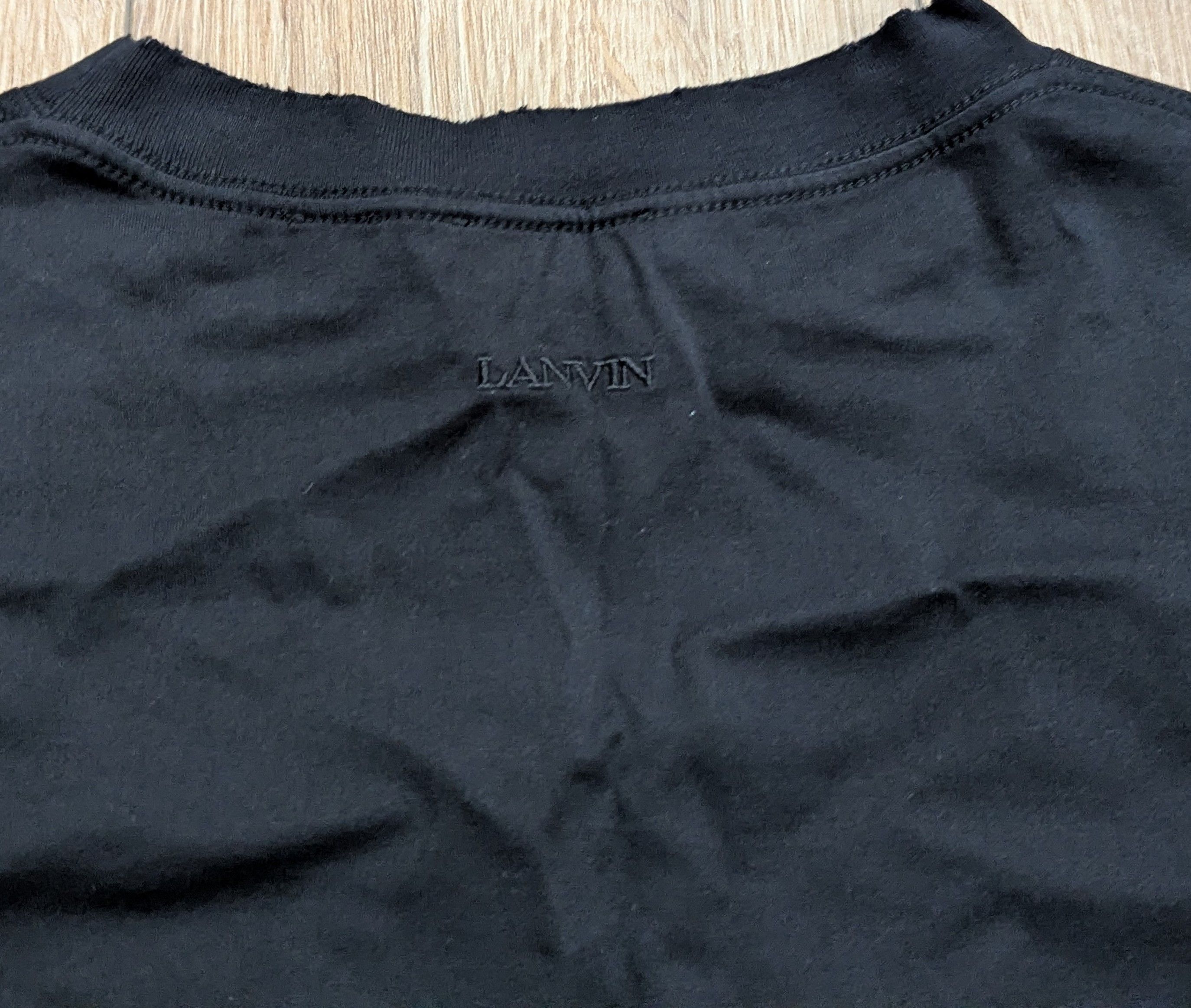 Lanvin LANVIN x Future Logo Graphic T-Shirt Black Medium Size US M / EU 48-50 / 2 - 5 Thumbnail