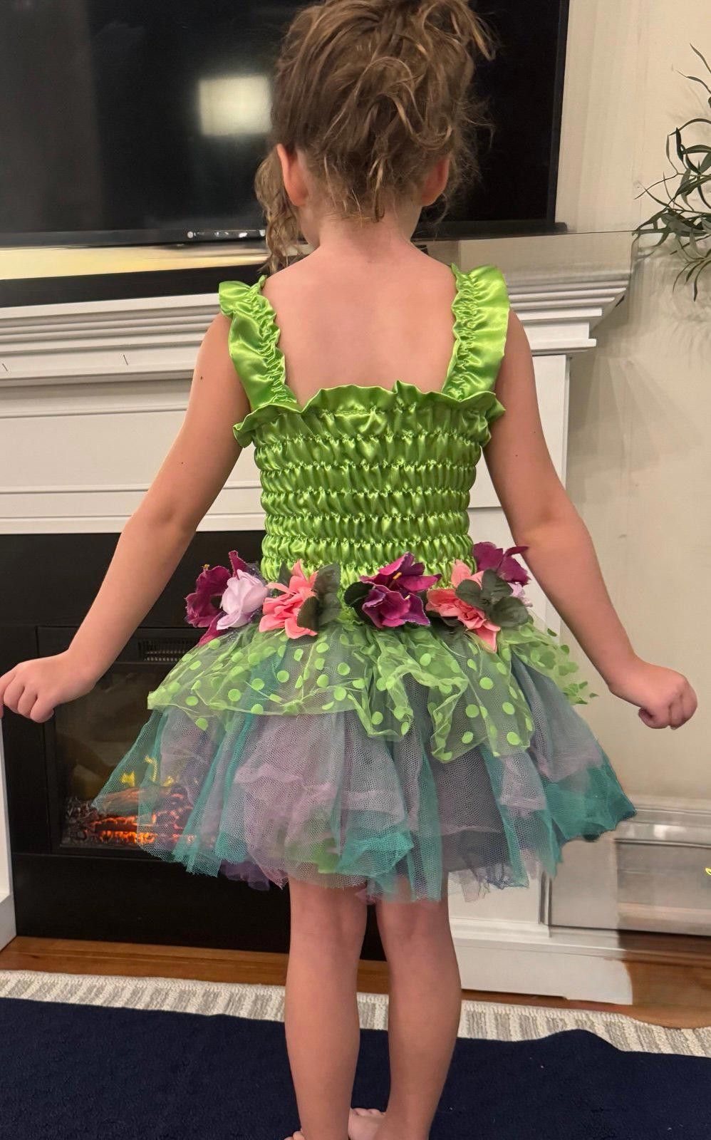 Other Garden fairy dress, size 5-6 Size ONE SIZE - 2 Thumbnail